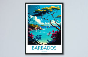 Barbados Travel Print