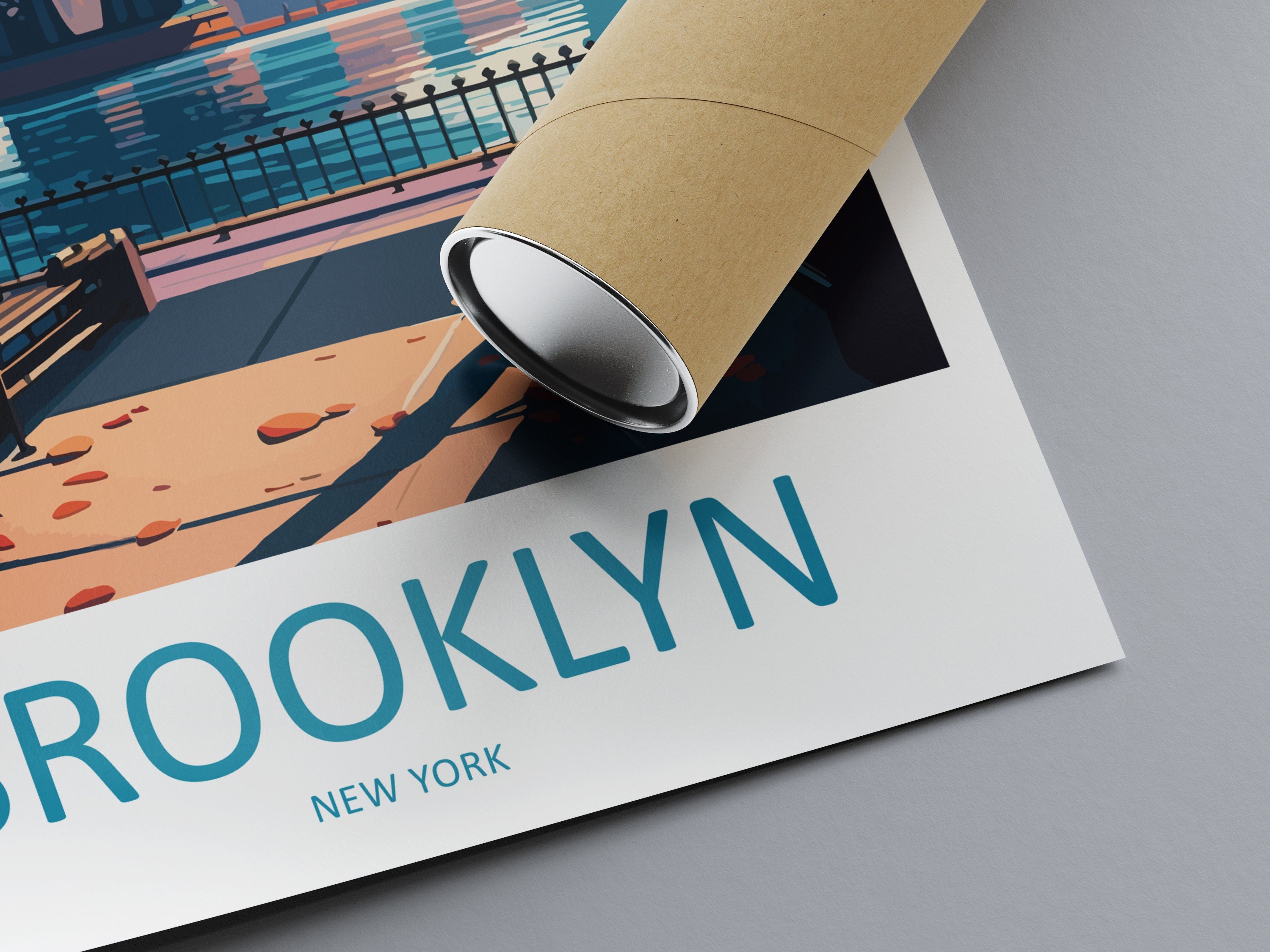 Brooklyn New York Travel Print