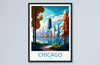 Chicago Travel Print