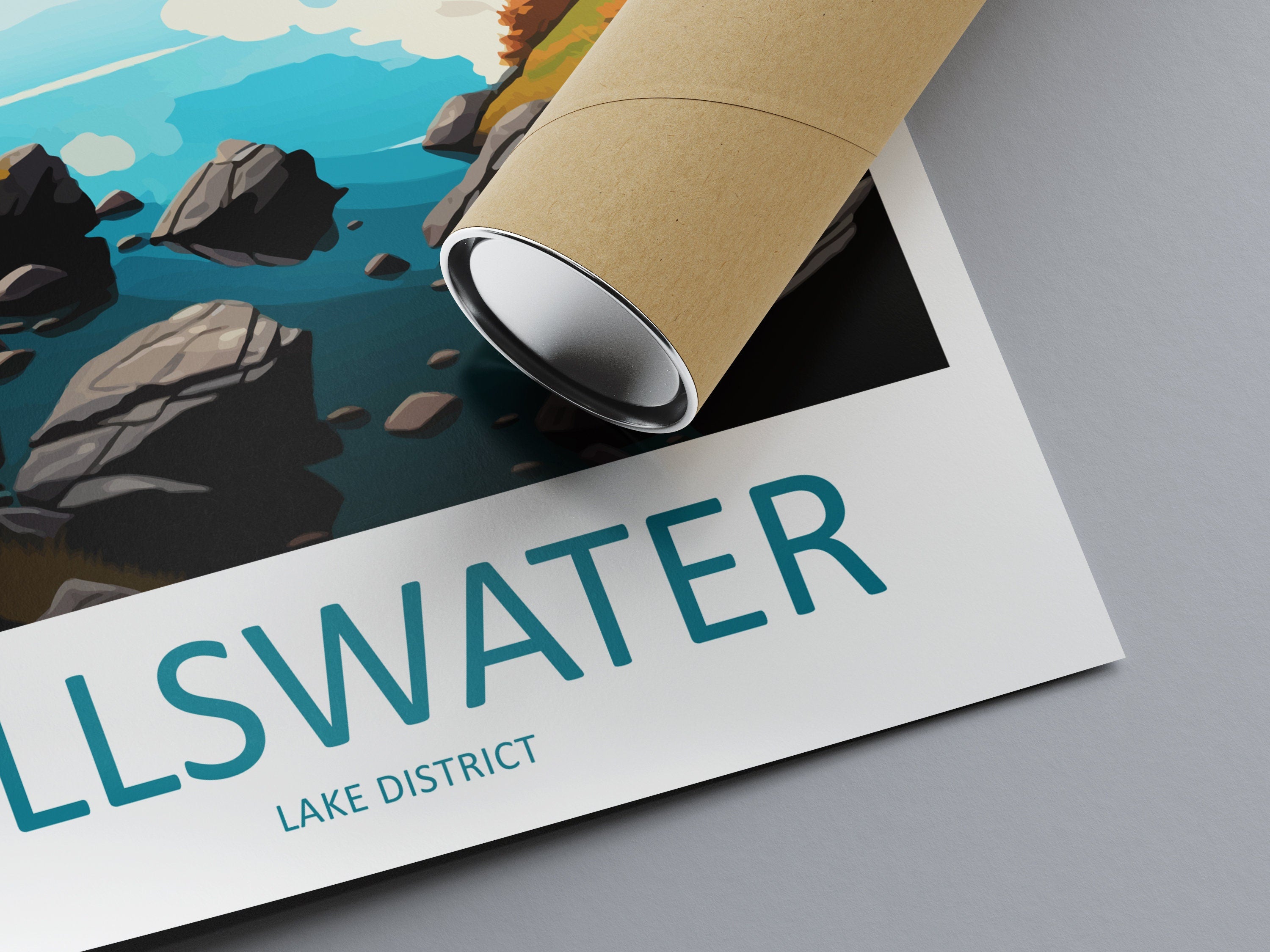 Ullswater Travel Print