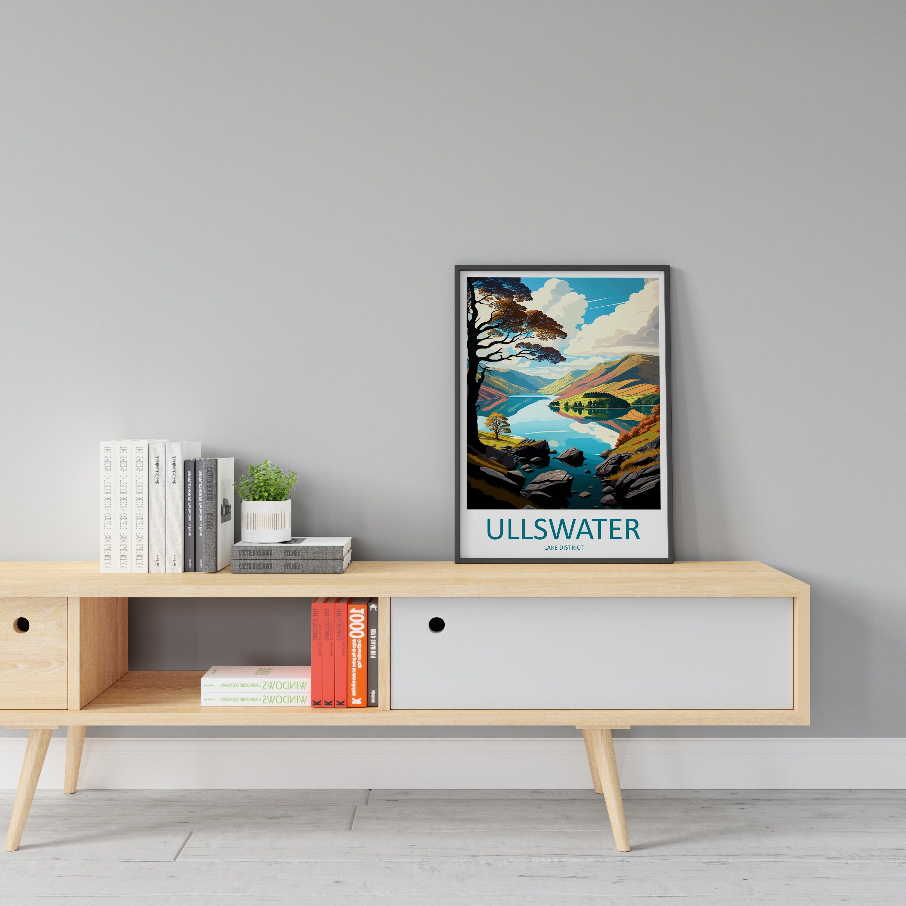 Ullswater Travel Print