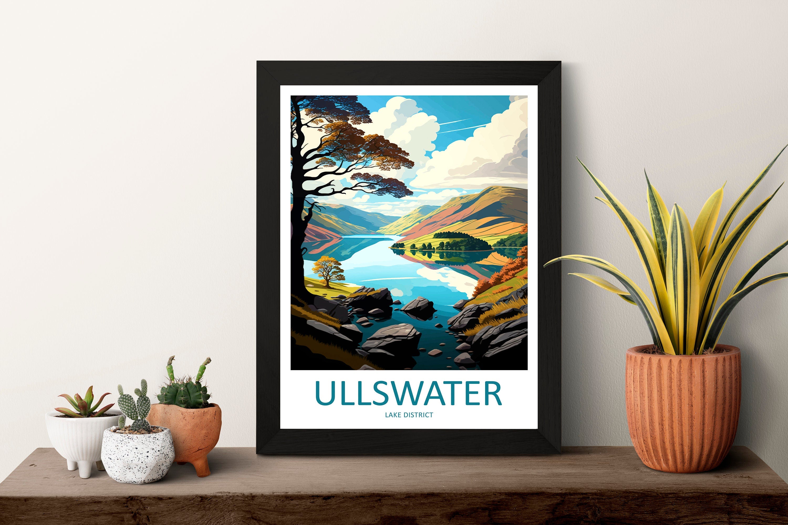 Ullswater Travel Print