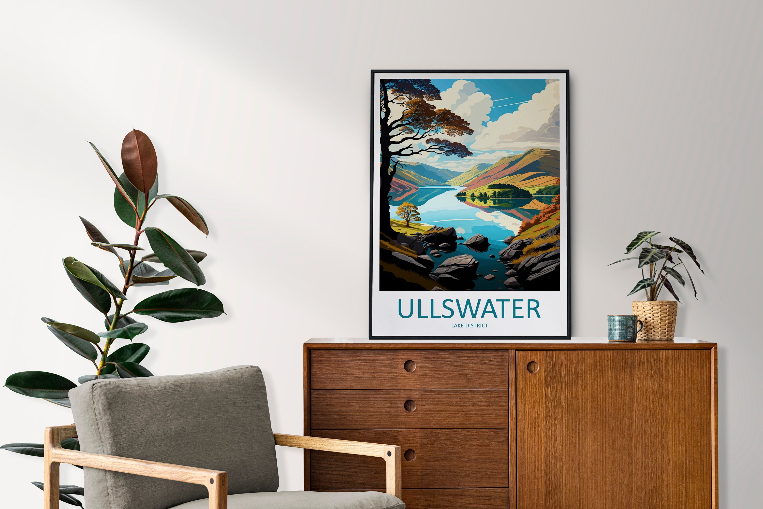 Ullswater Travel Print