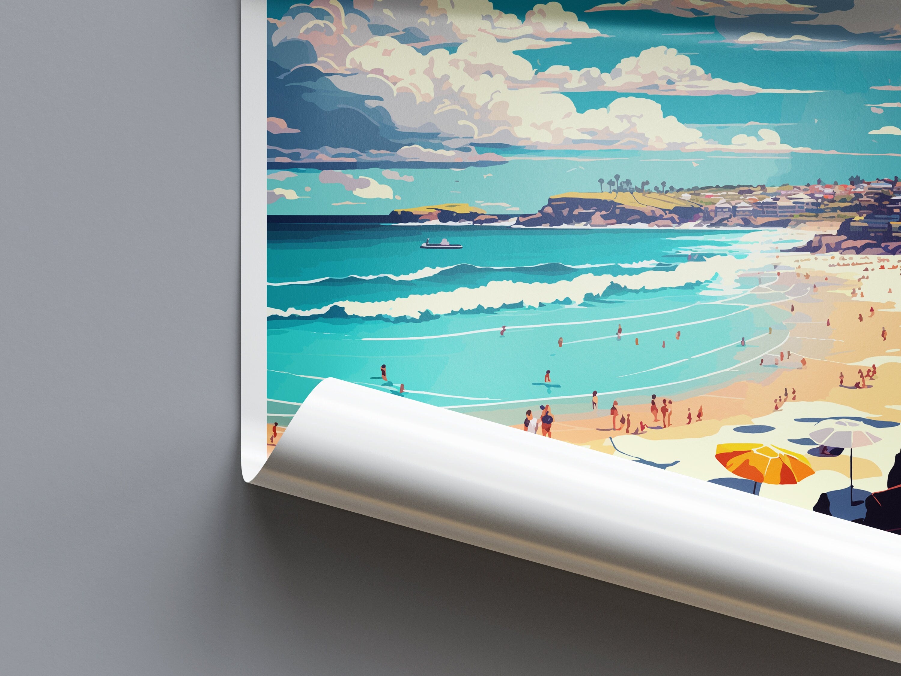 Bondi Beach Travel Print