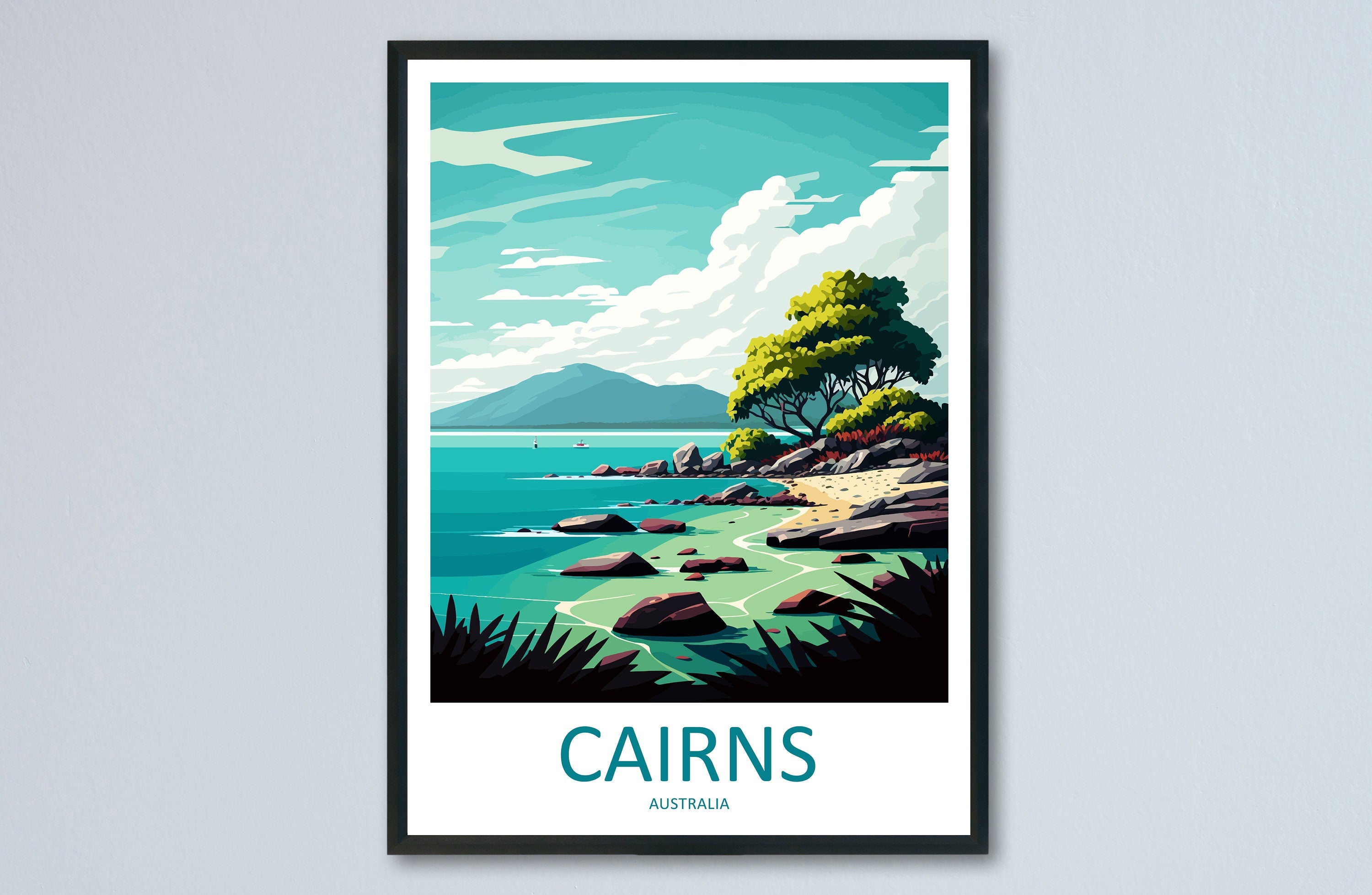 Cairns Travel Print