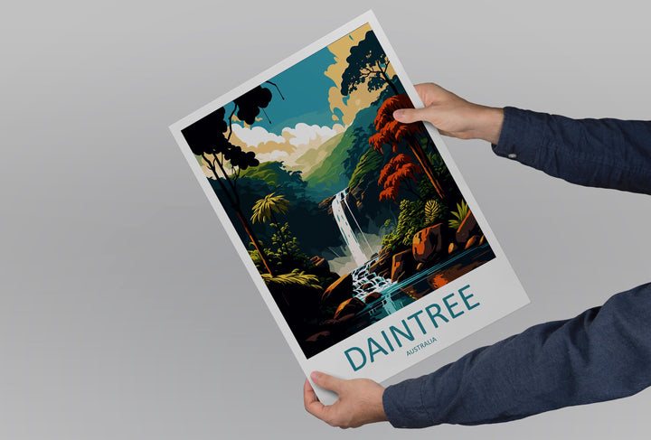 Daintree Travel Print Wall Art Daintree Wall Hanging Home Décor Daintree Gift Art Lovers Wall Art Australia Travel Print Daintree