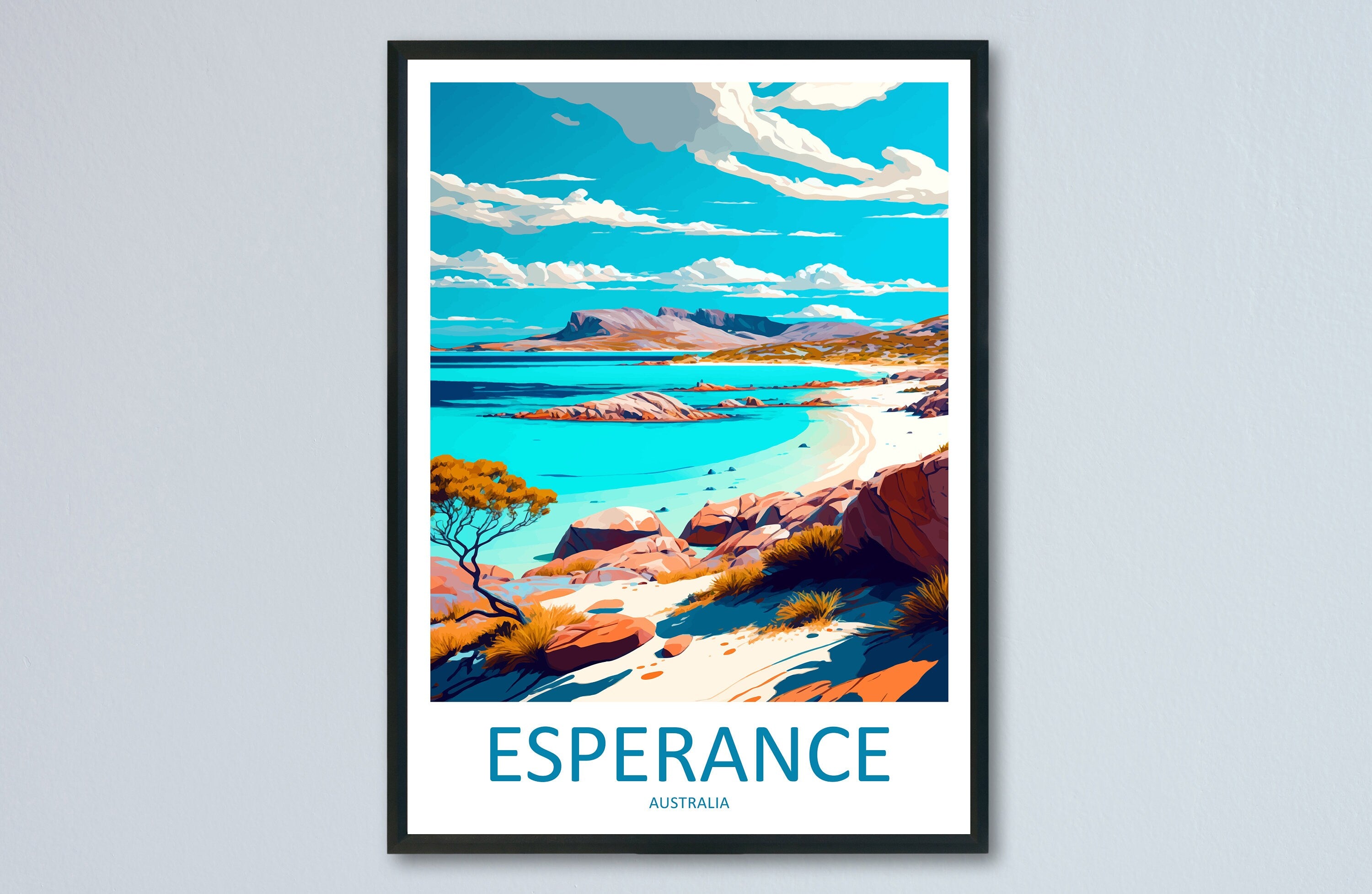 Esperance Travel Print