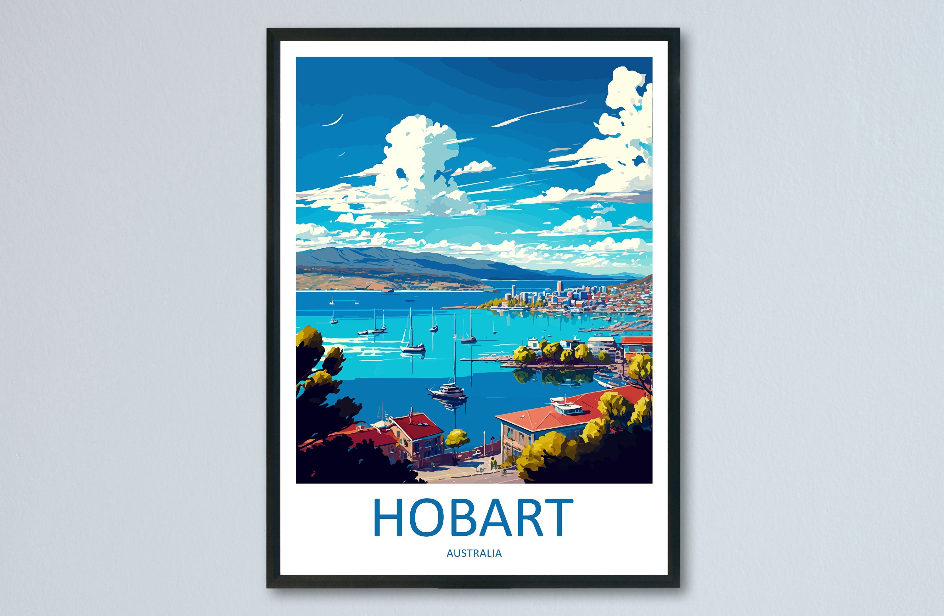 Hobart Travel Print