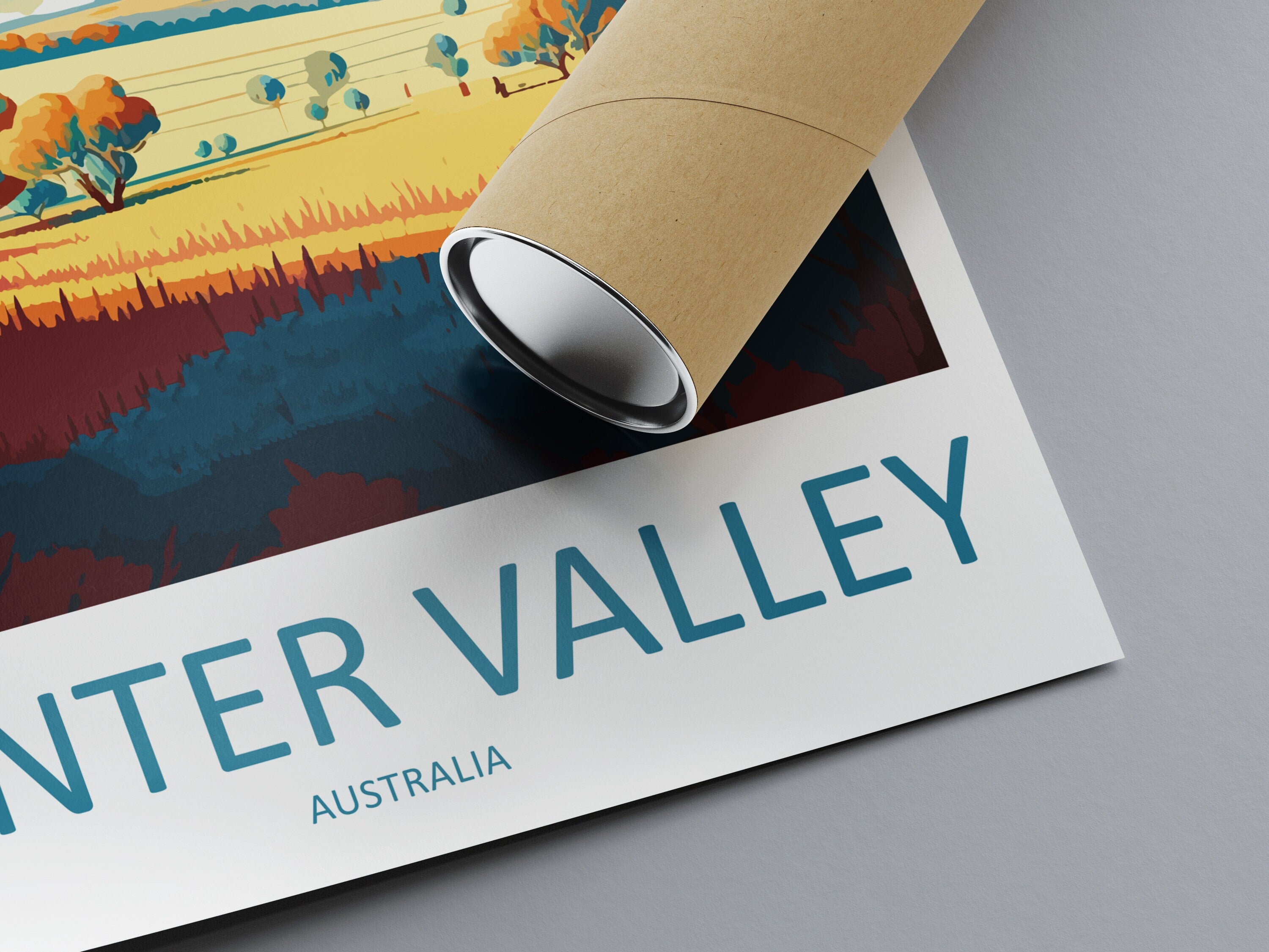 Hunter Valley Travel Print