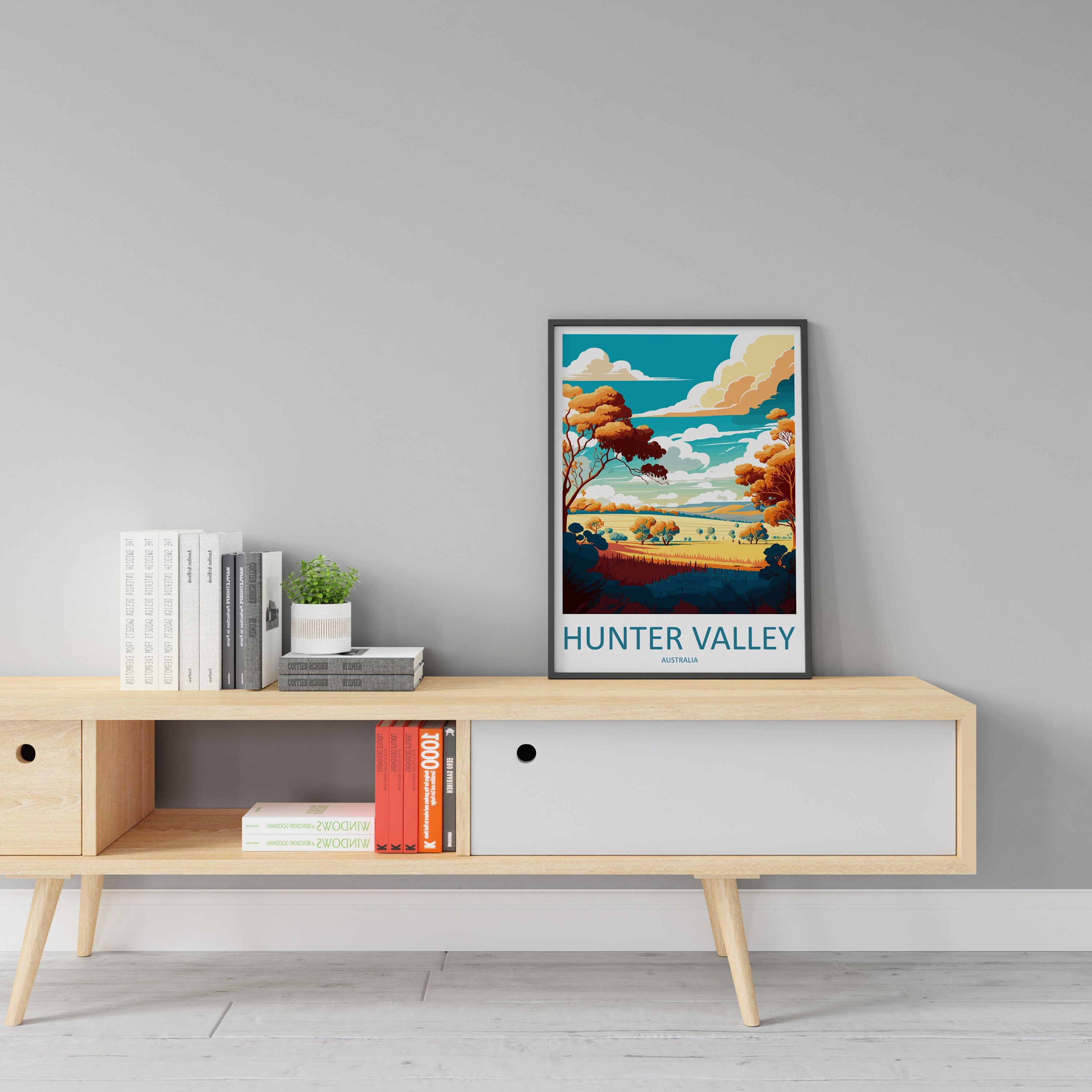 Hunter Valley Travel Print