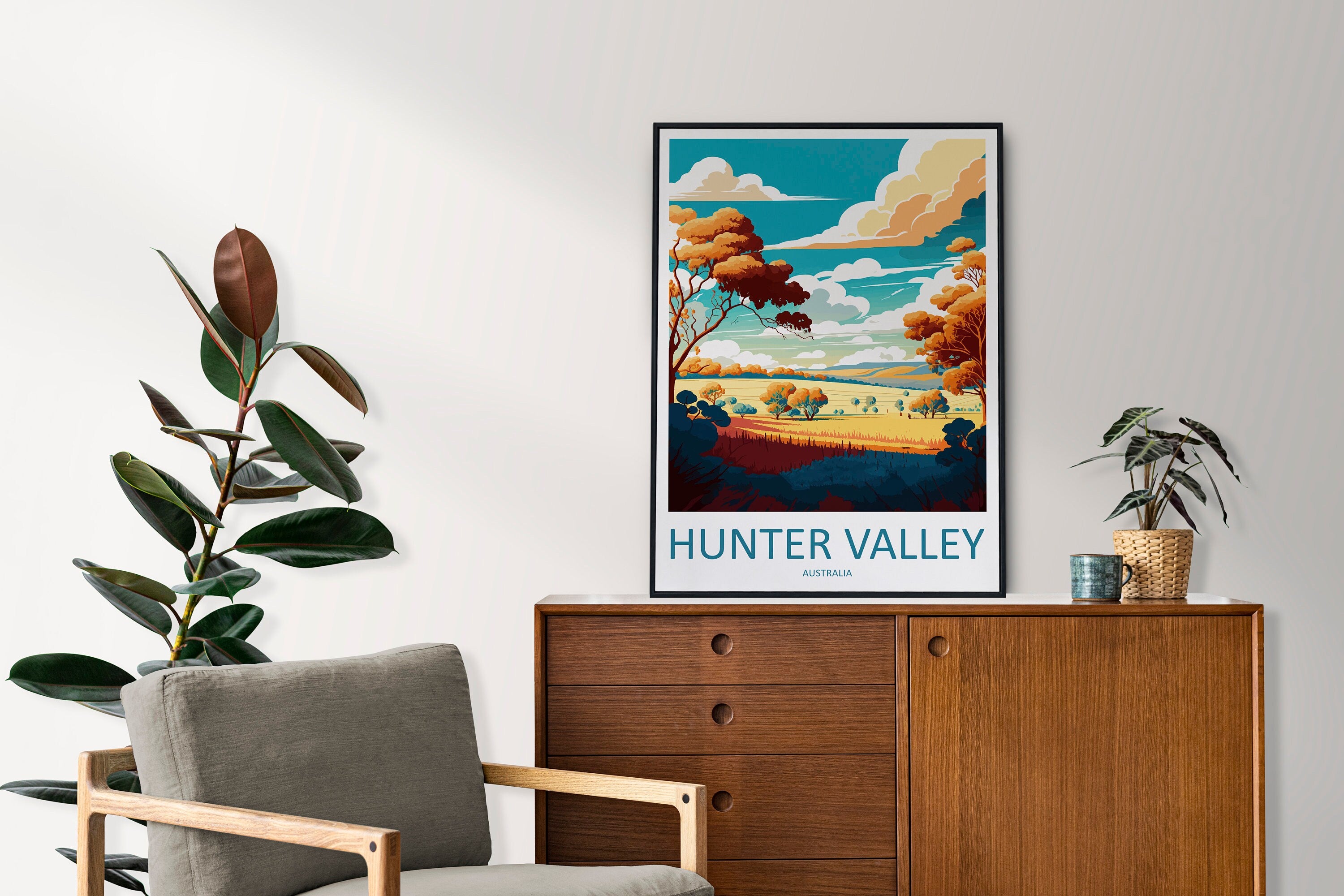 Hunter Valley Travel Print