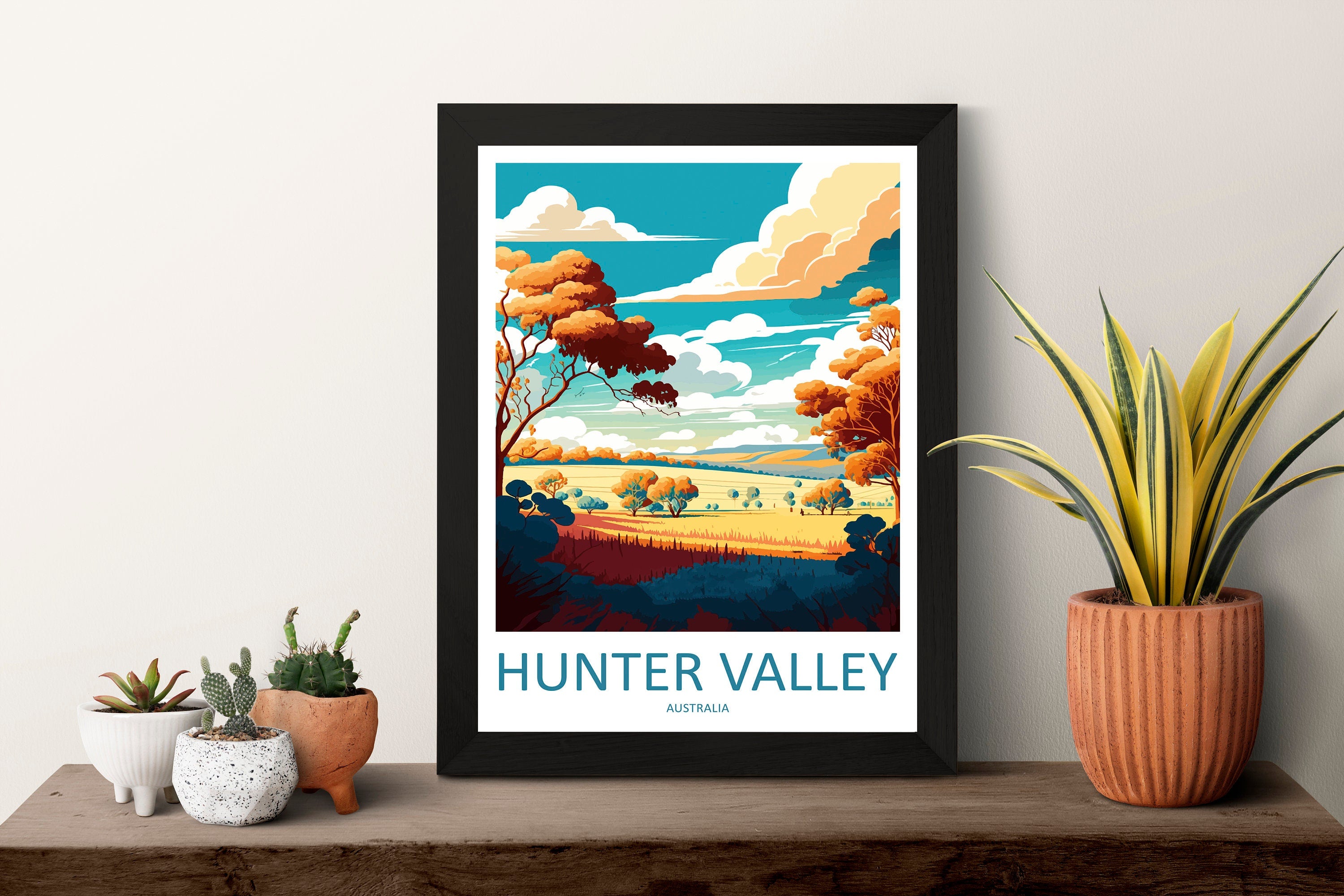 Hunter Valley Travel Print