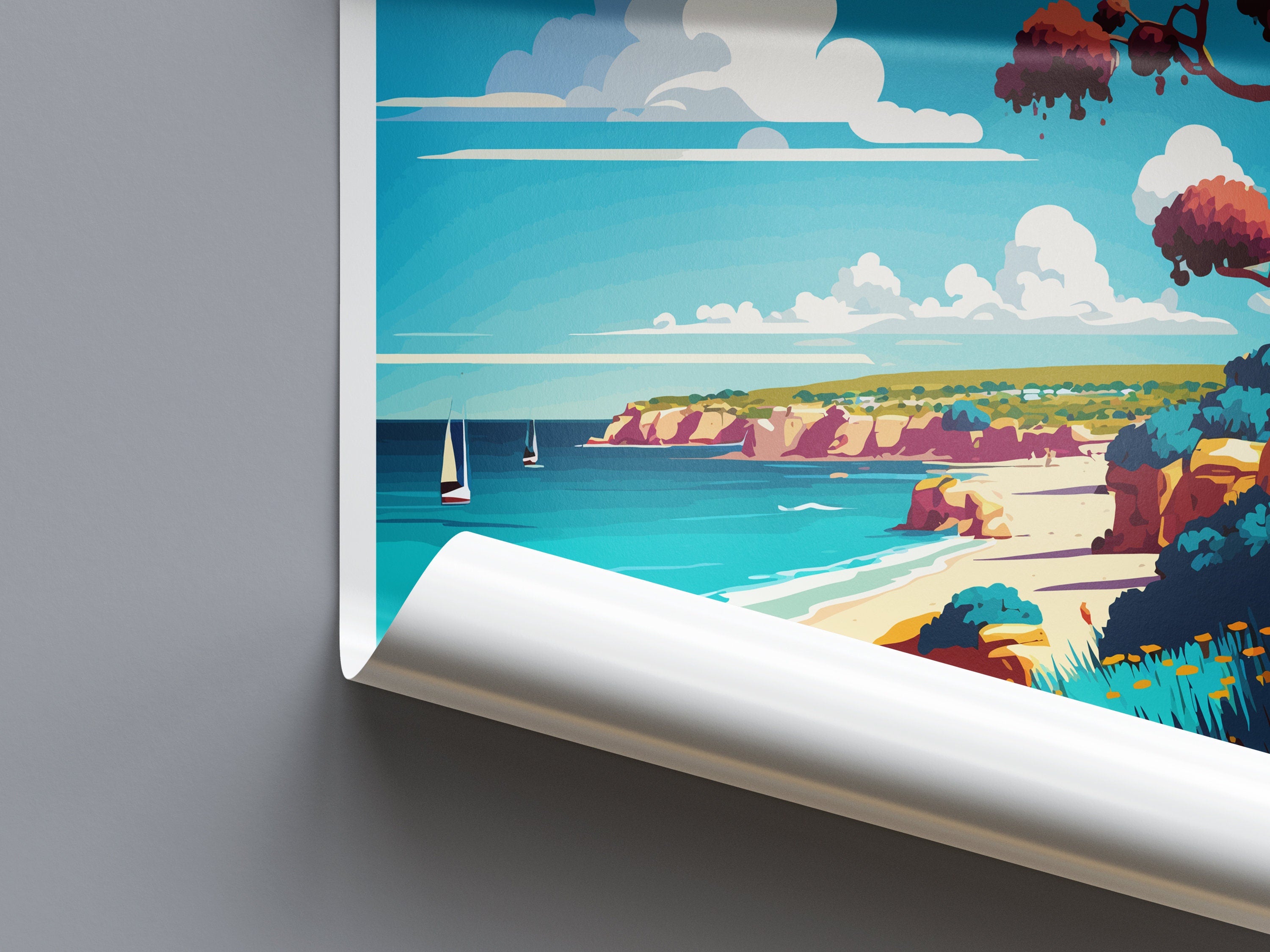 Mornington Peninsula Travel Print