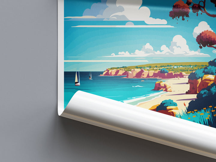 Mornington Peninsula Travel Print Wall Art Mornington Wall Hanging Home Décor Mornington Gift Art Lovers Wall Art Australia Travel Print
