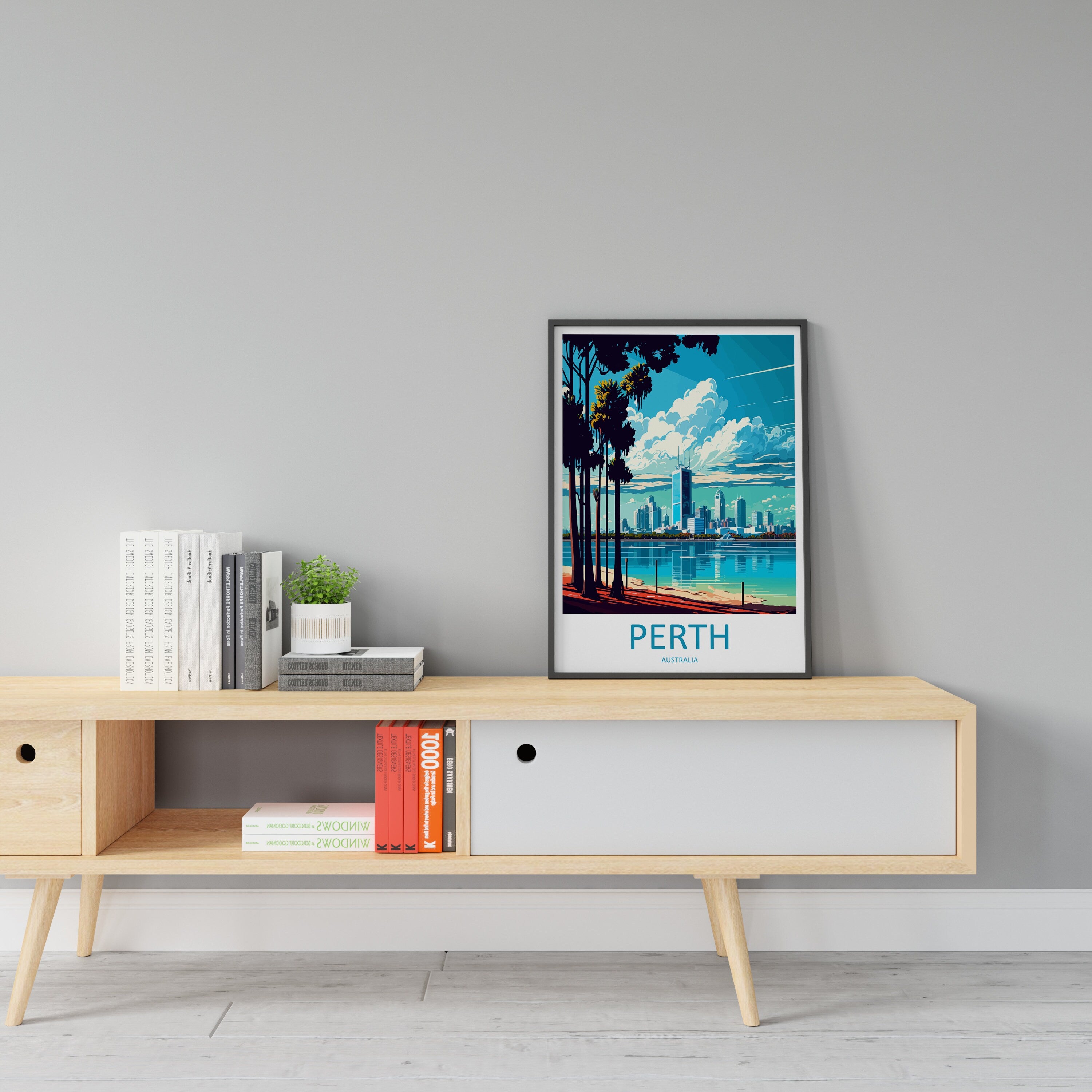 Perth Travel Print