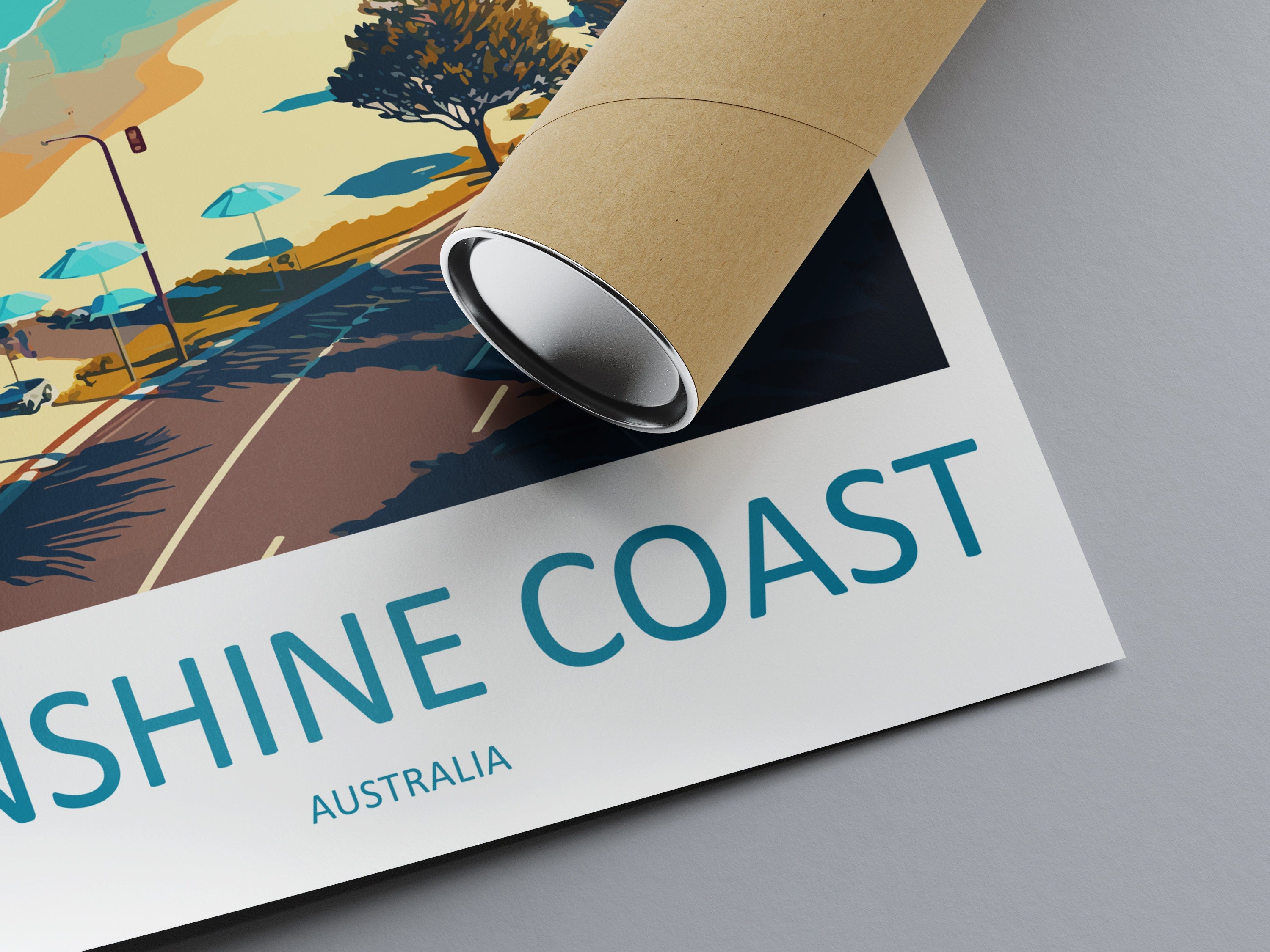 Sunshine Coast Travel Print