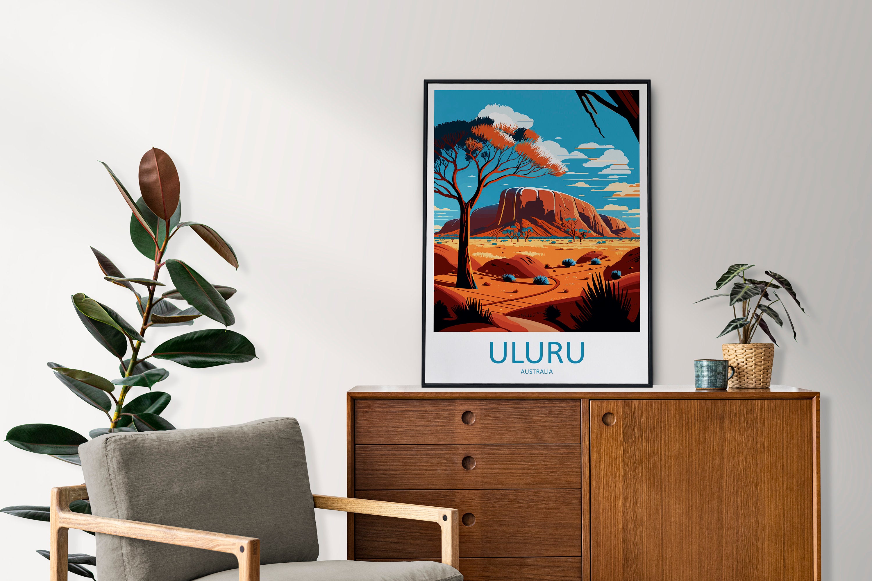 Ulura Travel Print