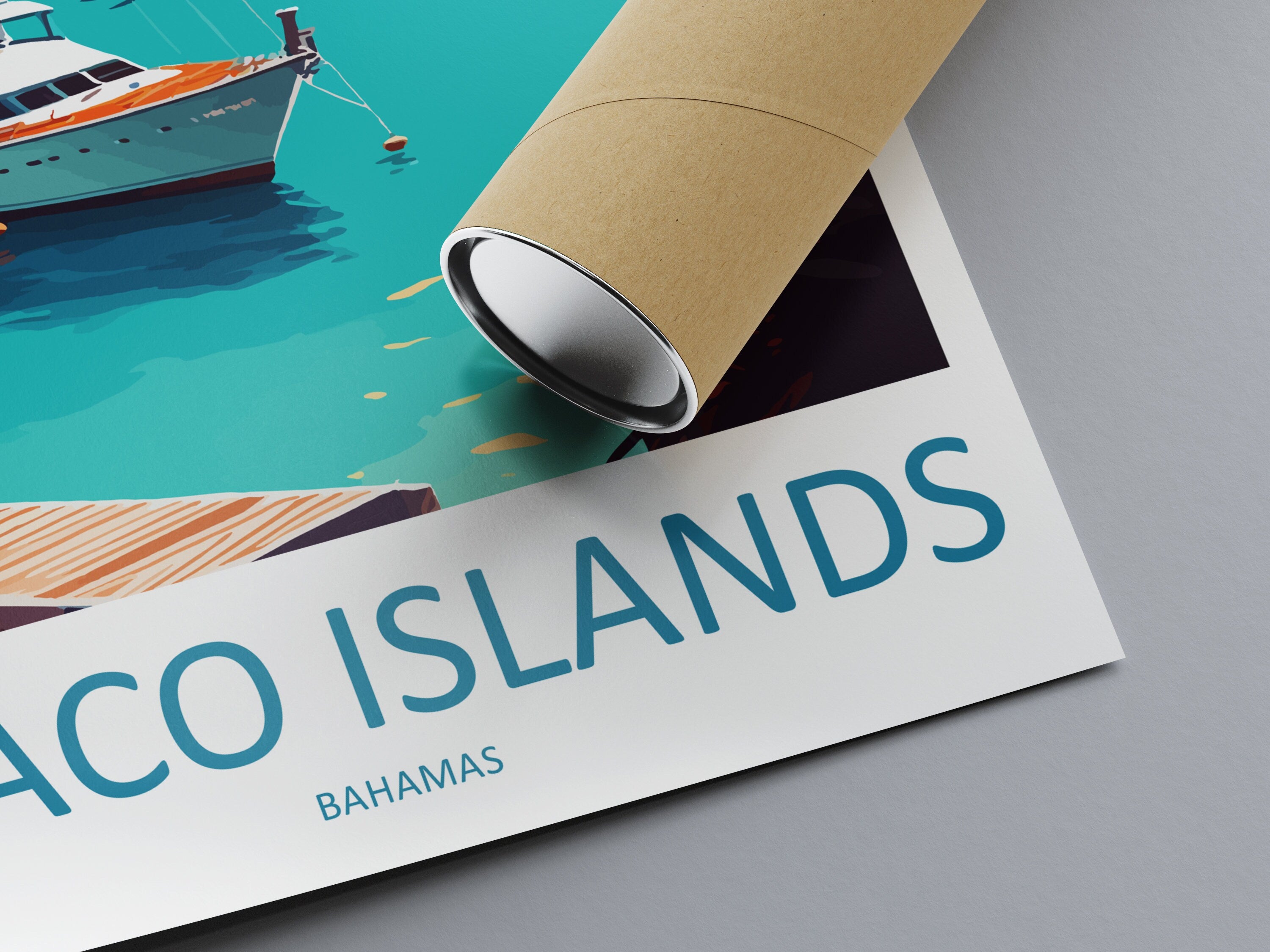 Abaco Islands Travel Print