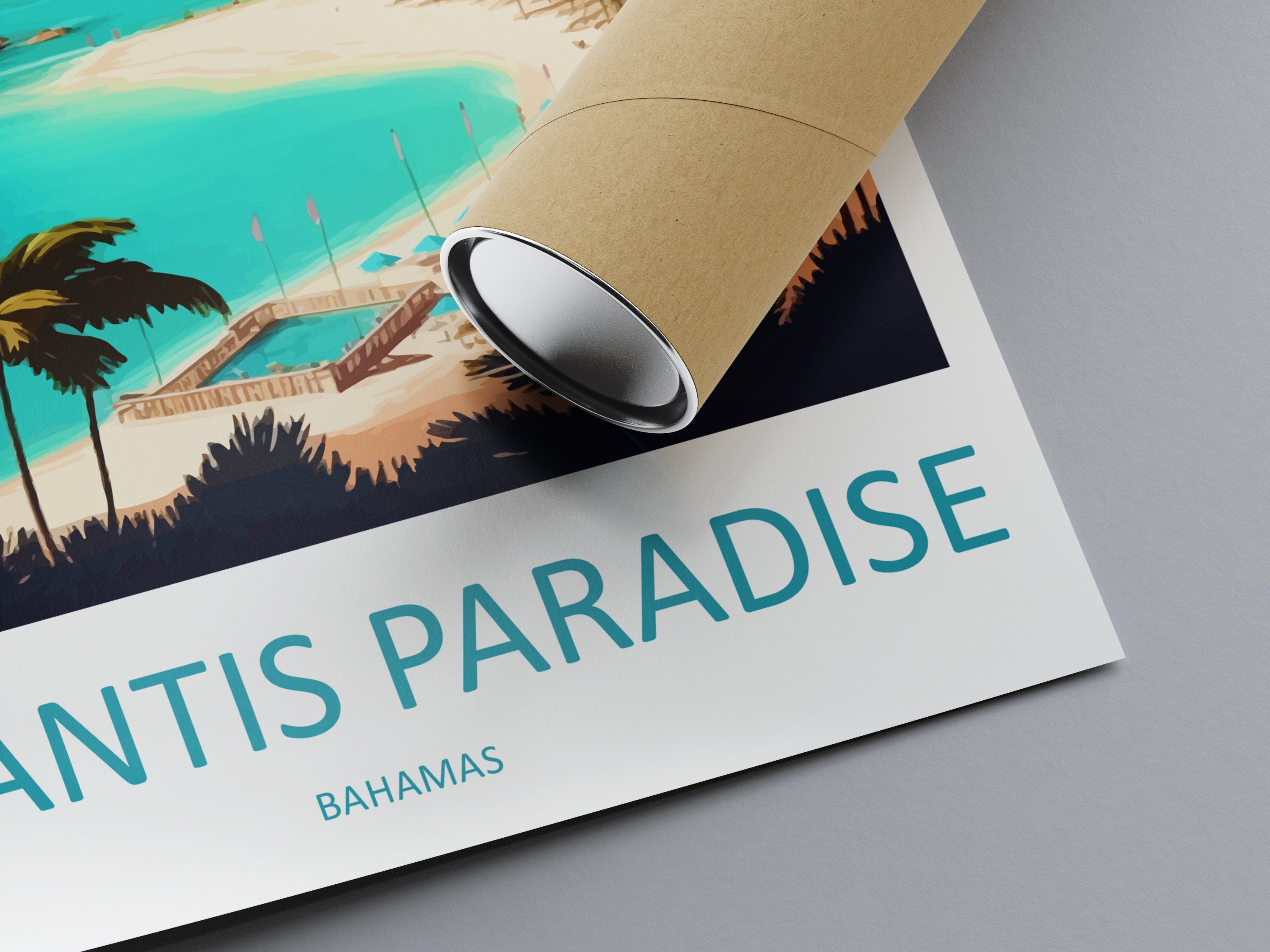 Atlantis Paradise Travel Print