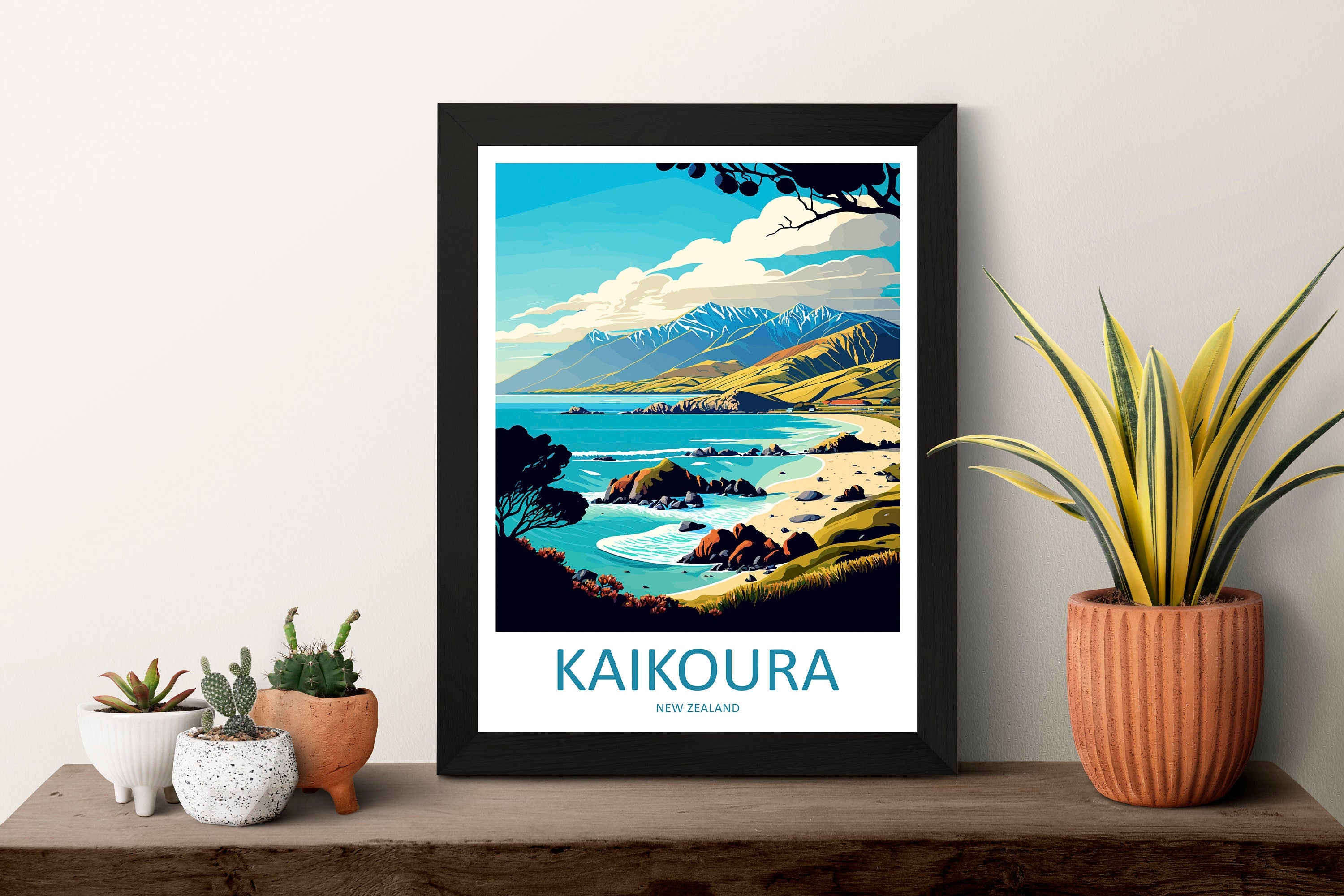 Kaikoura Travel Print