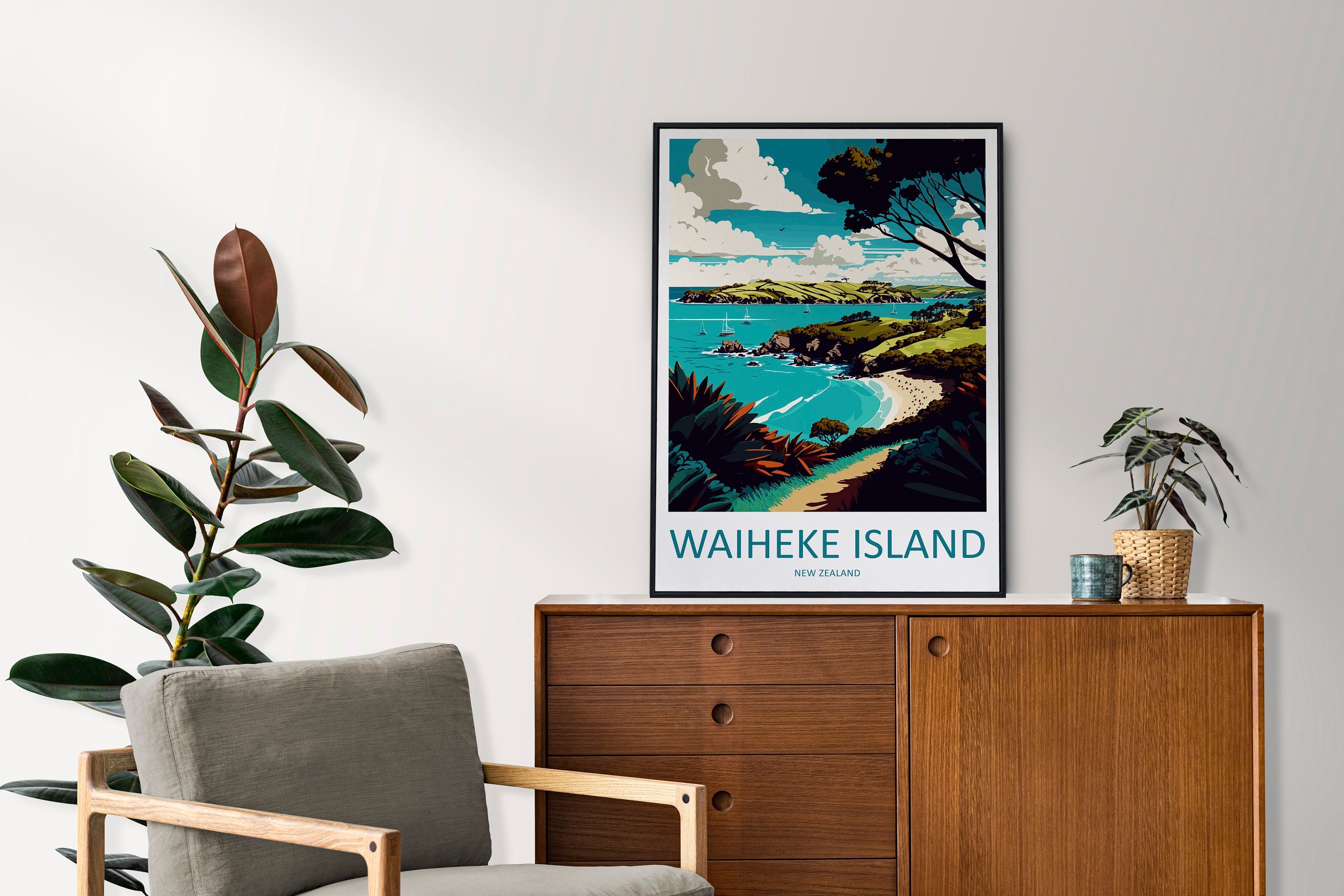 Waiheke Island Travel Print