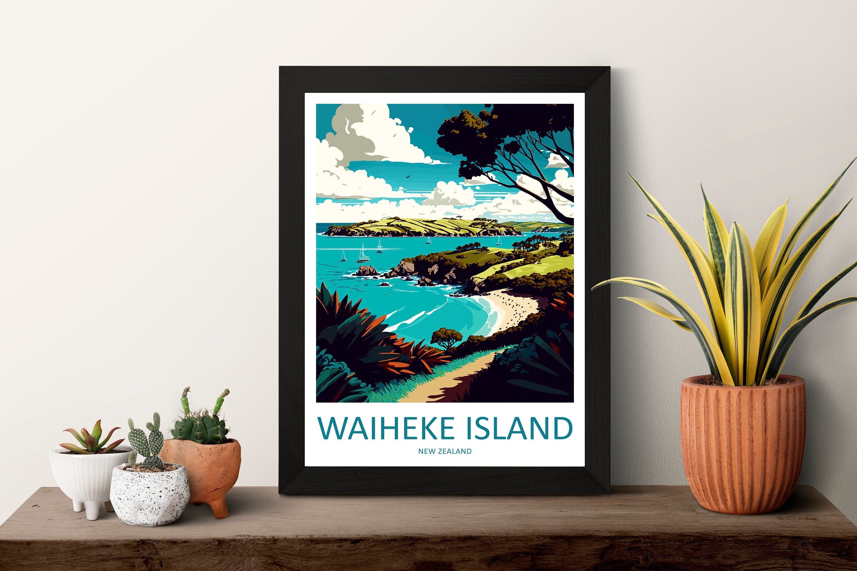 Waiheke Island Travel Print