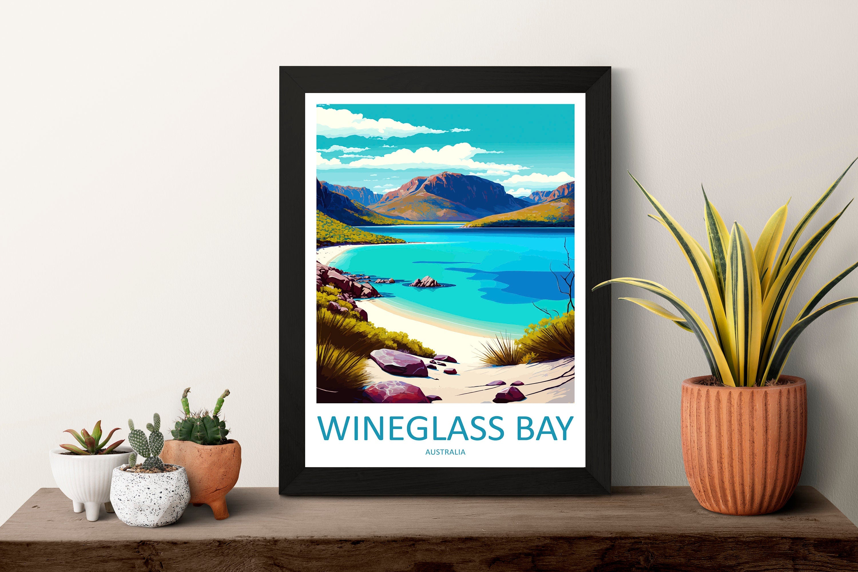 Wineglass Bay Travel Print