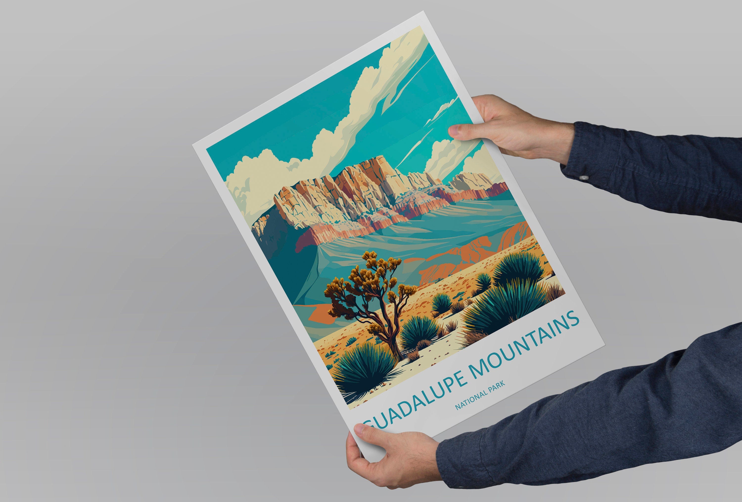 Guadalupe Mountains National Park Travel Print