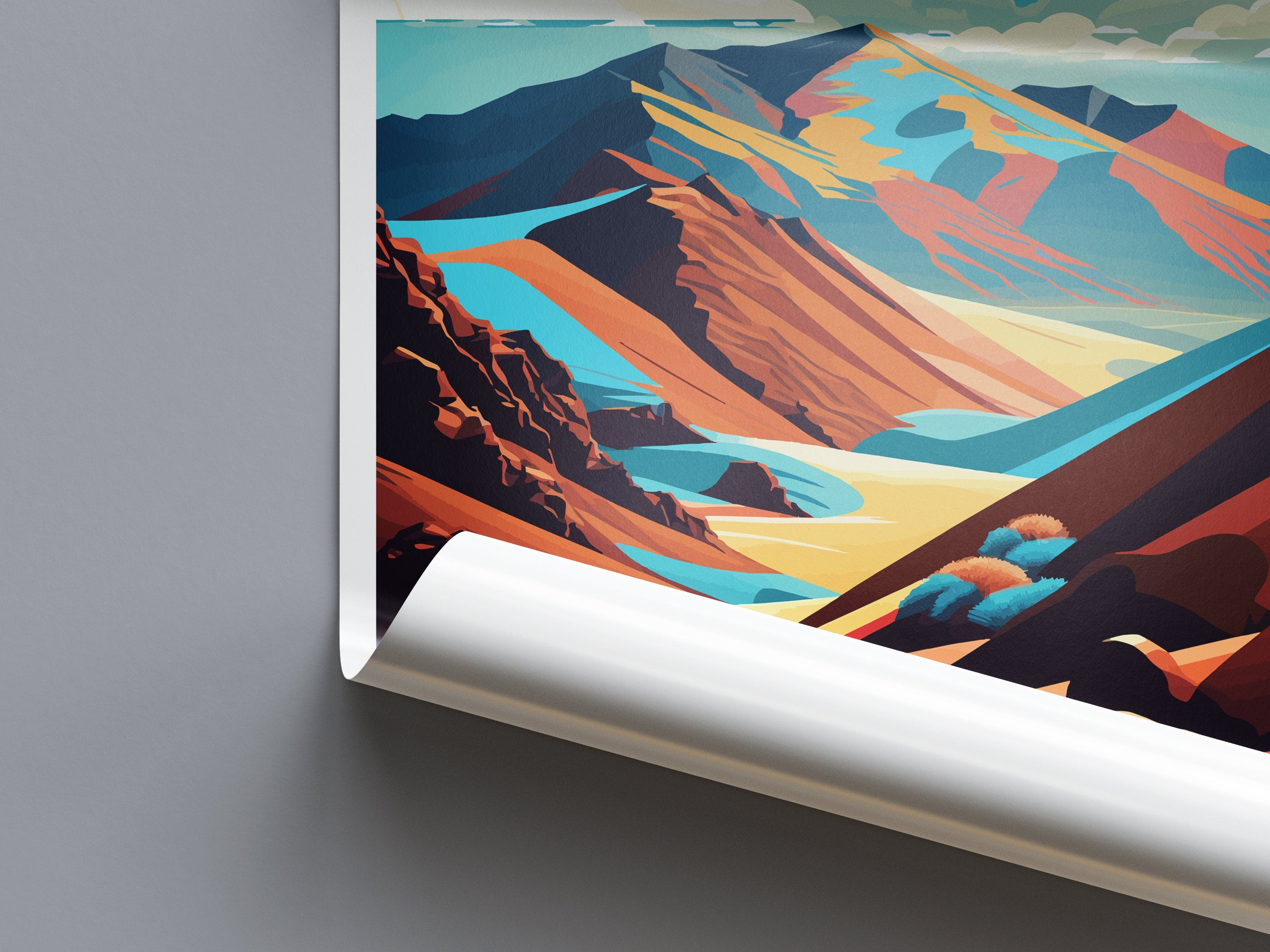 Haleakalā National Park Travel Print