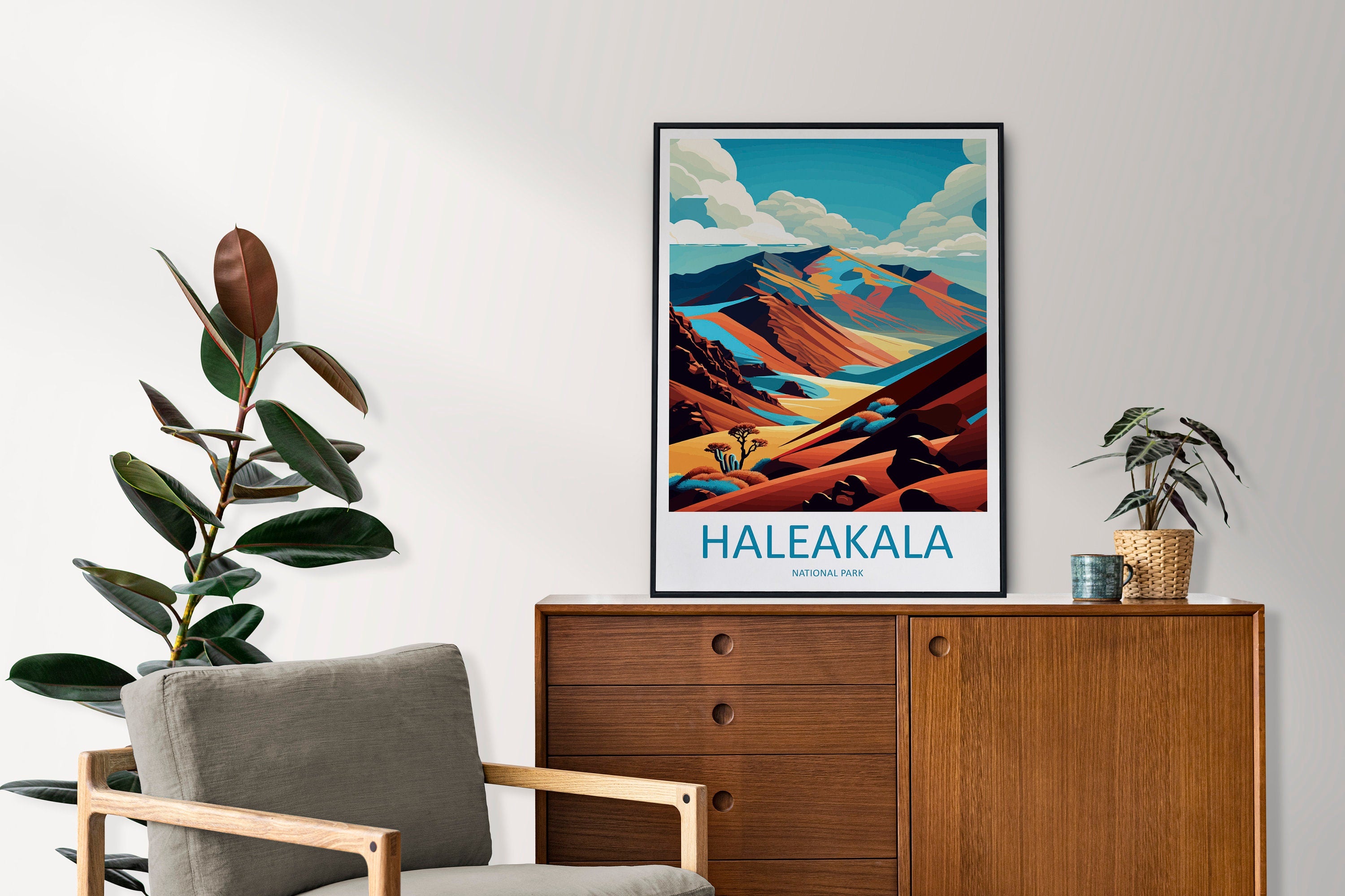 Haleakalā National Park Travel Print