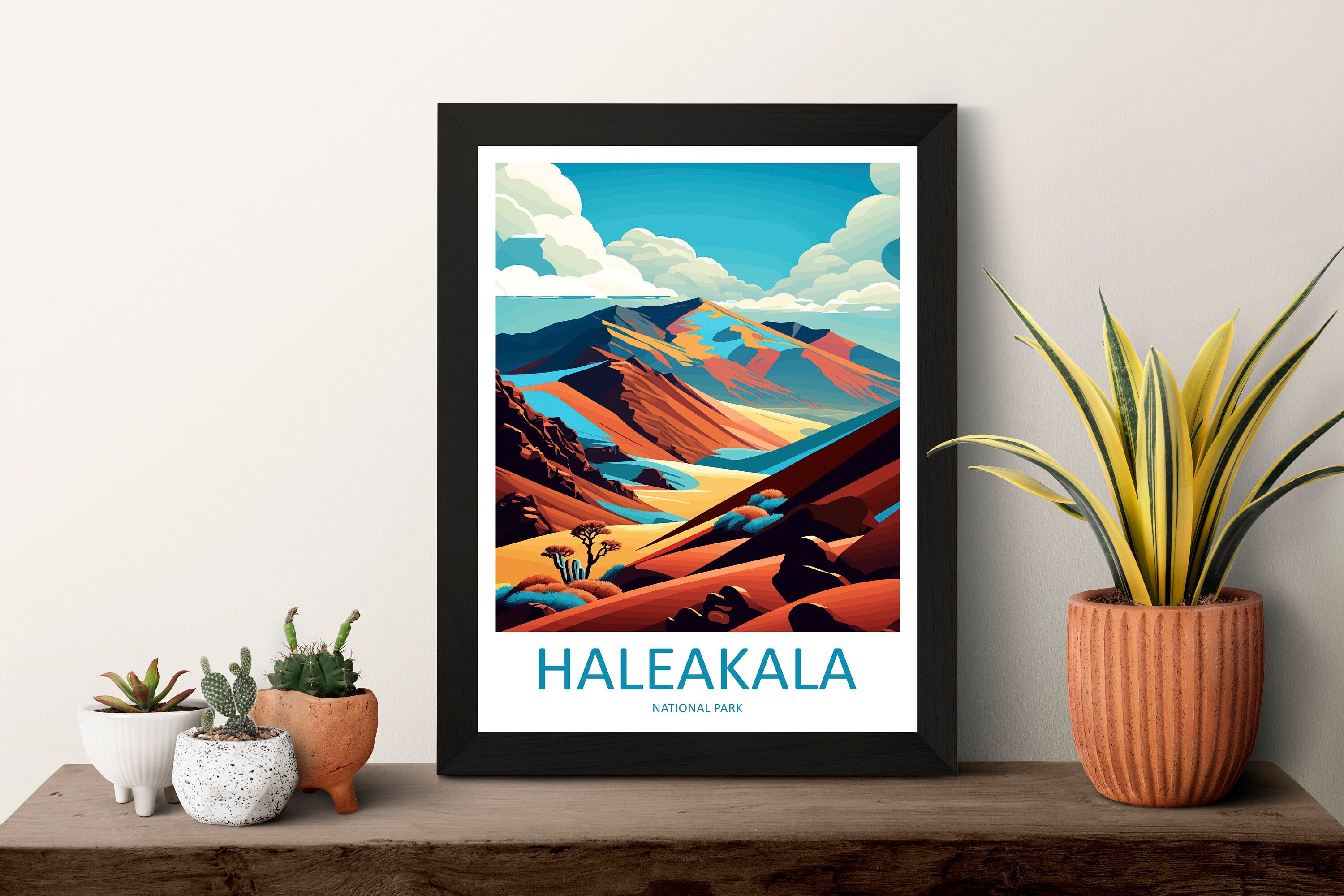 Haleakalā National Park Travel Print