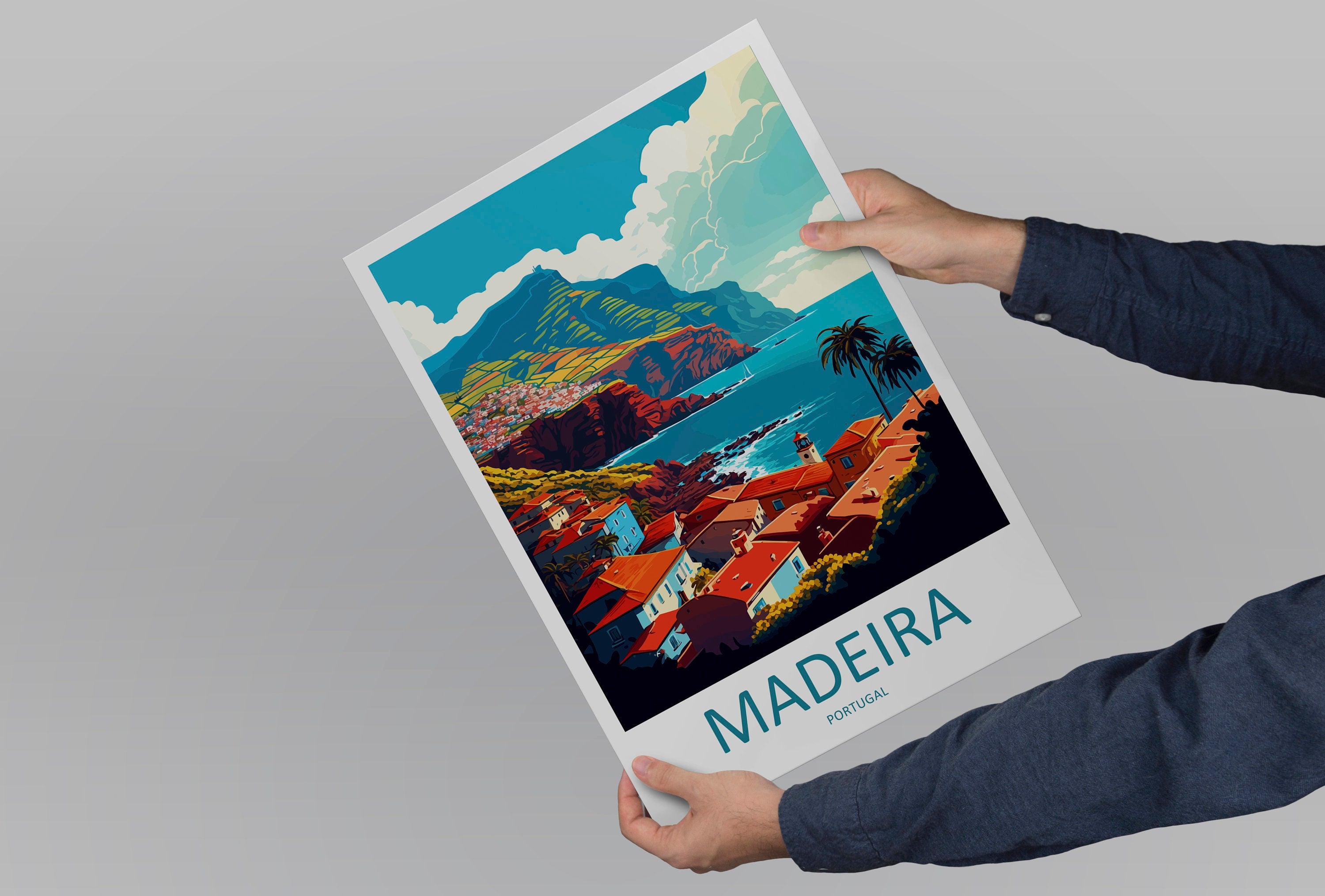 Madeira Travel Print