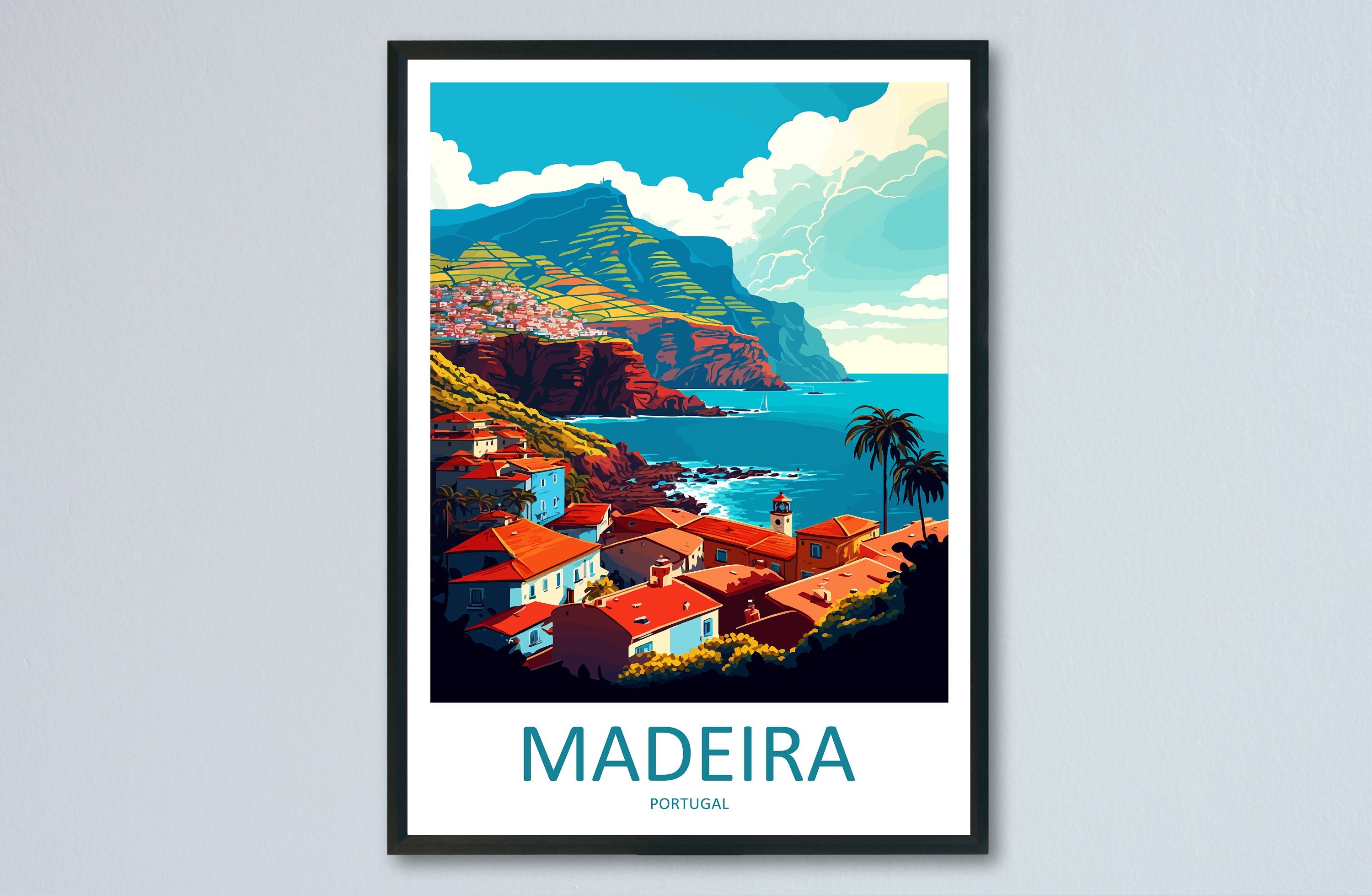 Madeira Travel Print