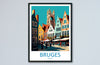 Bruges Travel Print