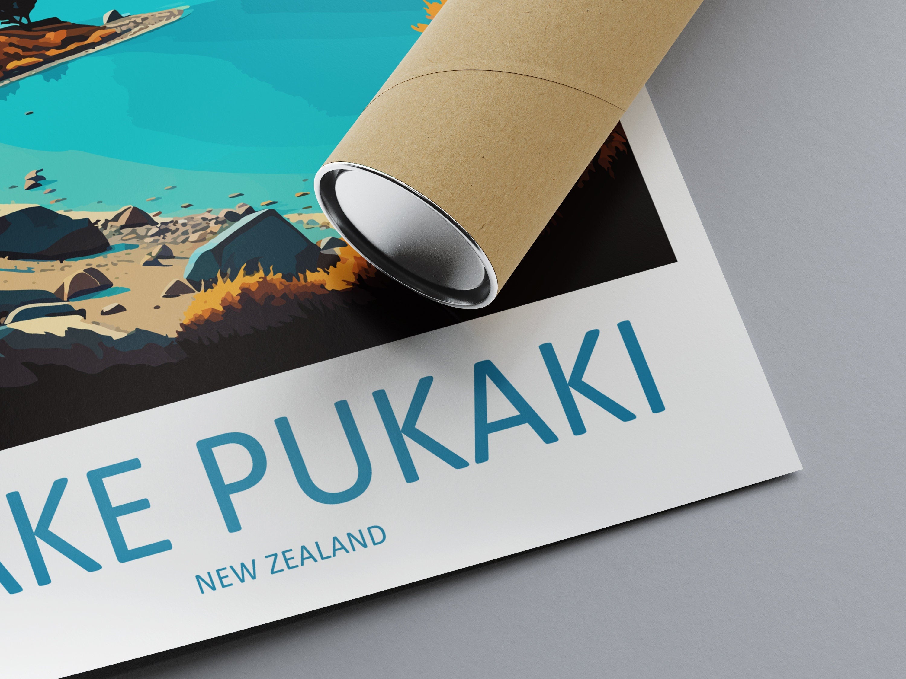 Lake Pukaki Travel Print