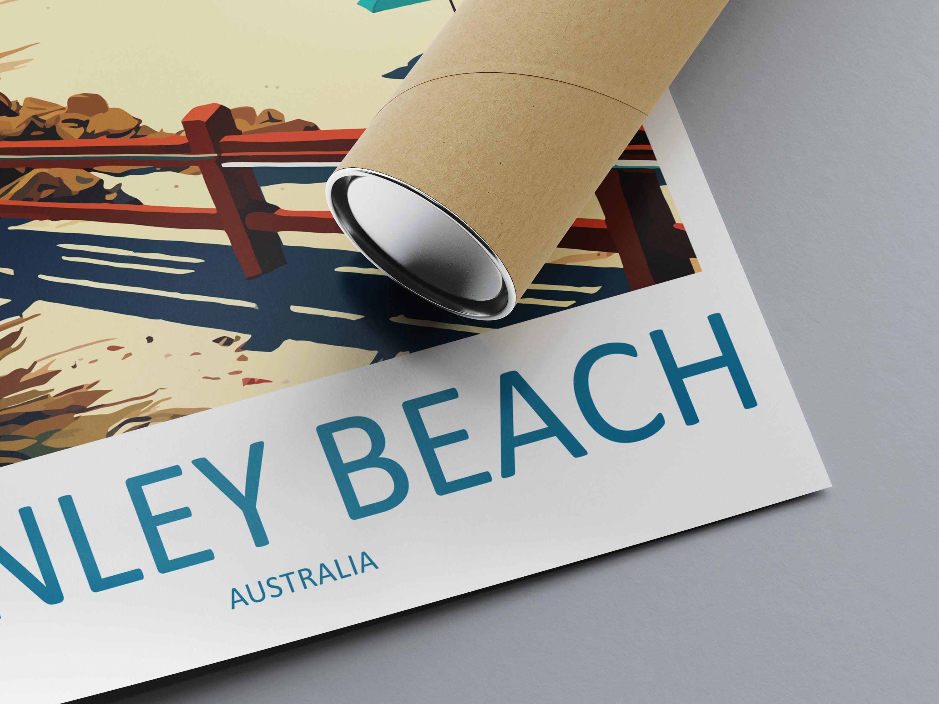 Henley Beach Travel Print