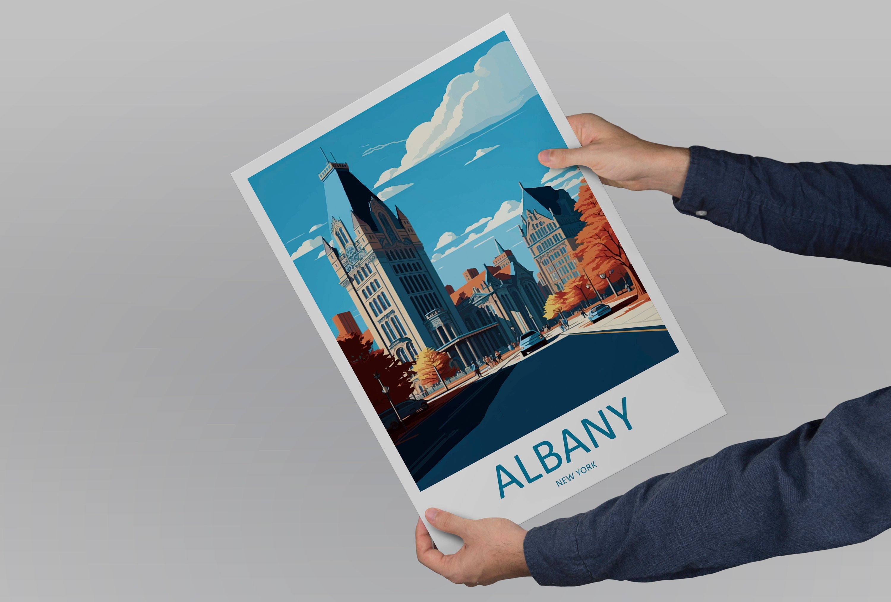 Albany Travel Print