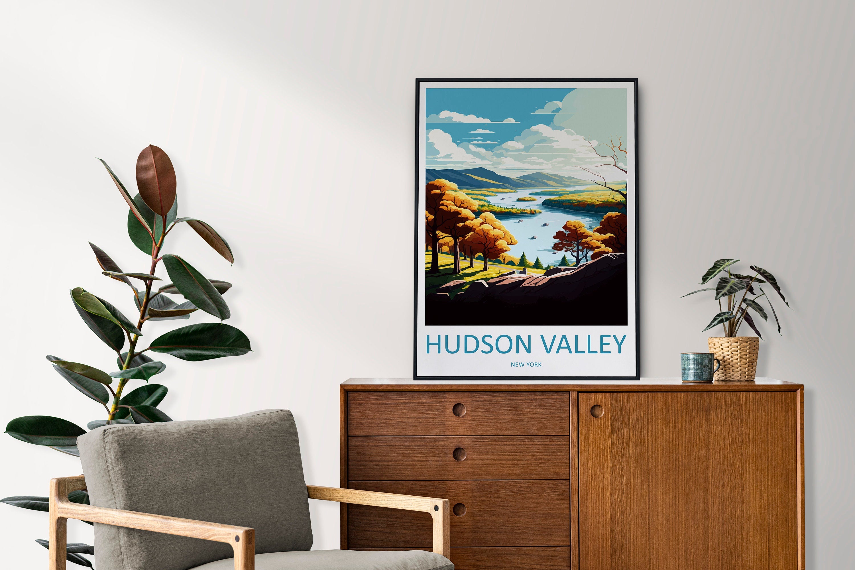 Hudson Valley Travel Print