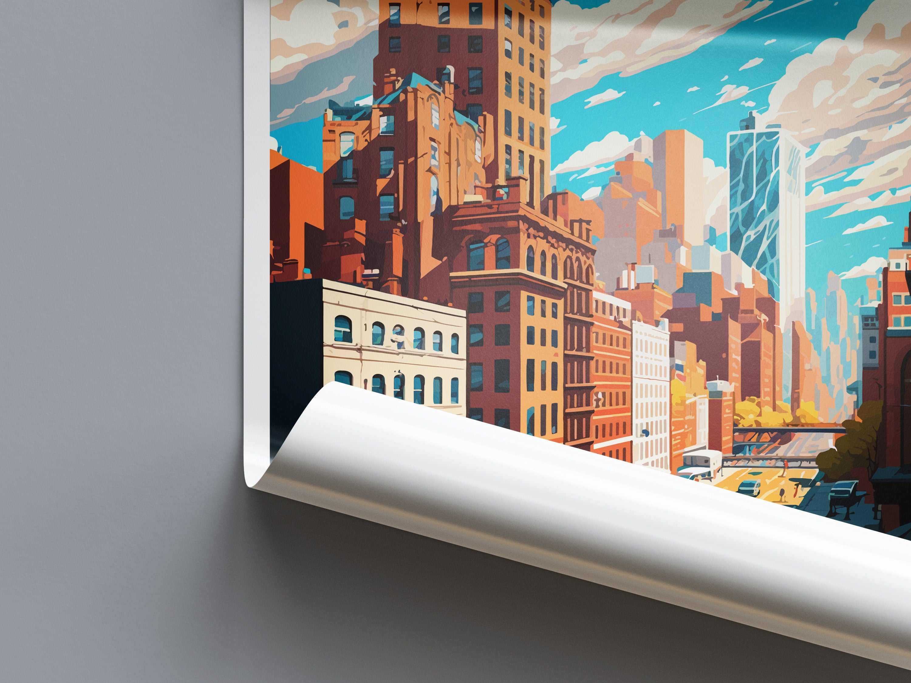 New York Travel Print