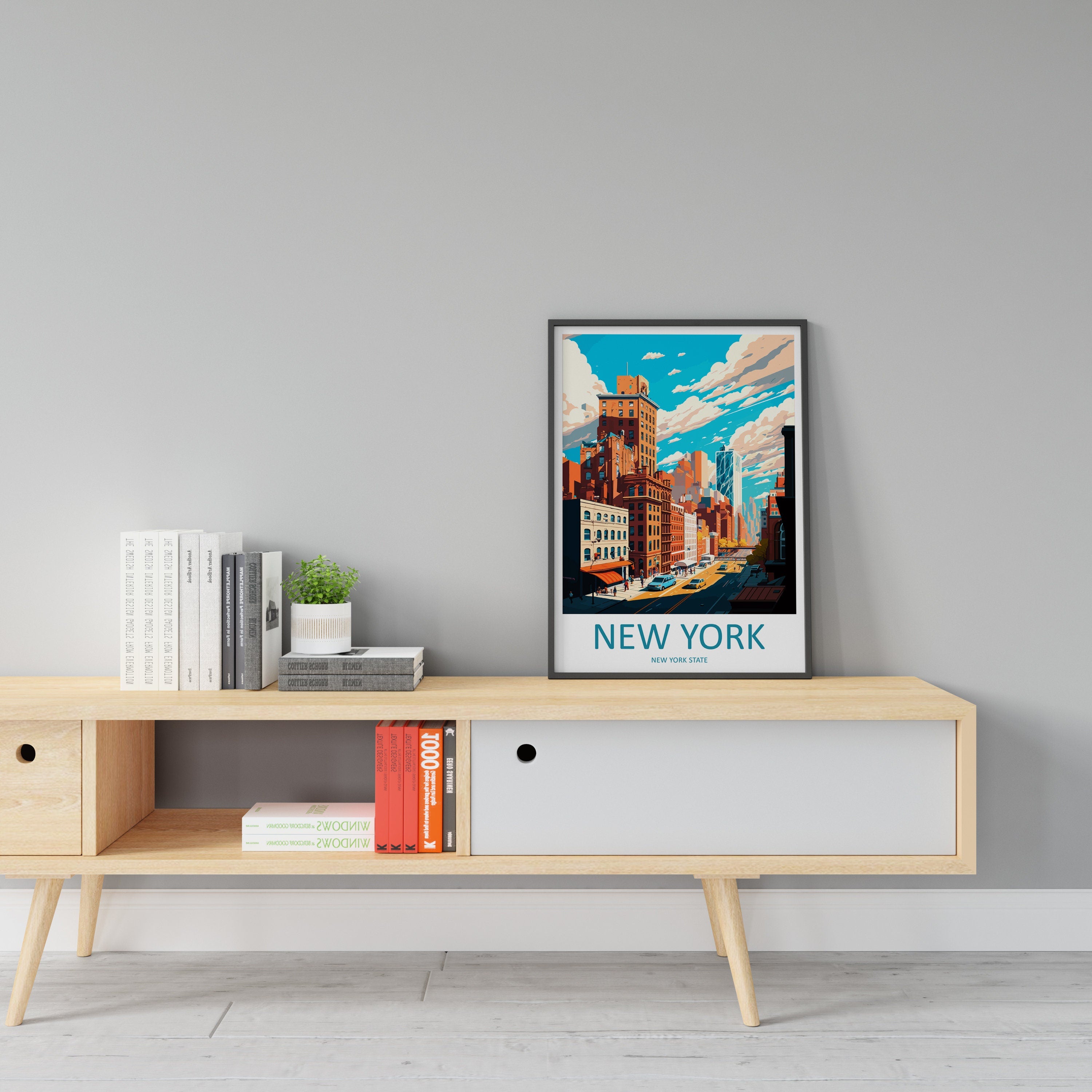 New York Travel Print