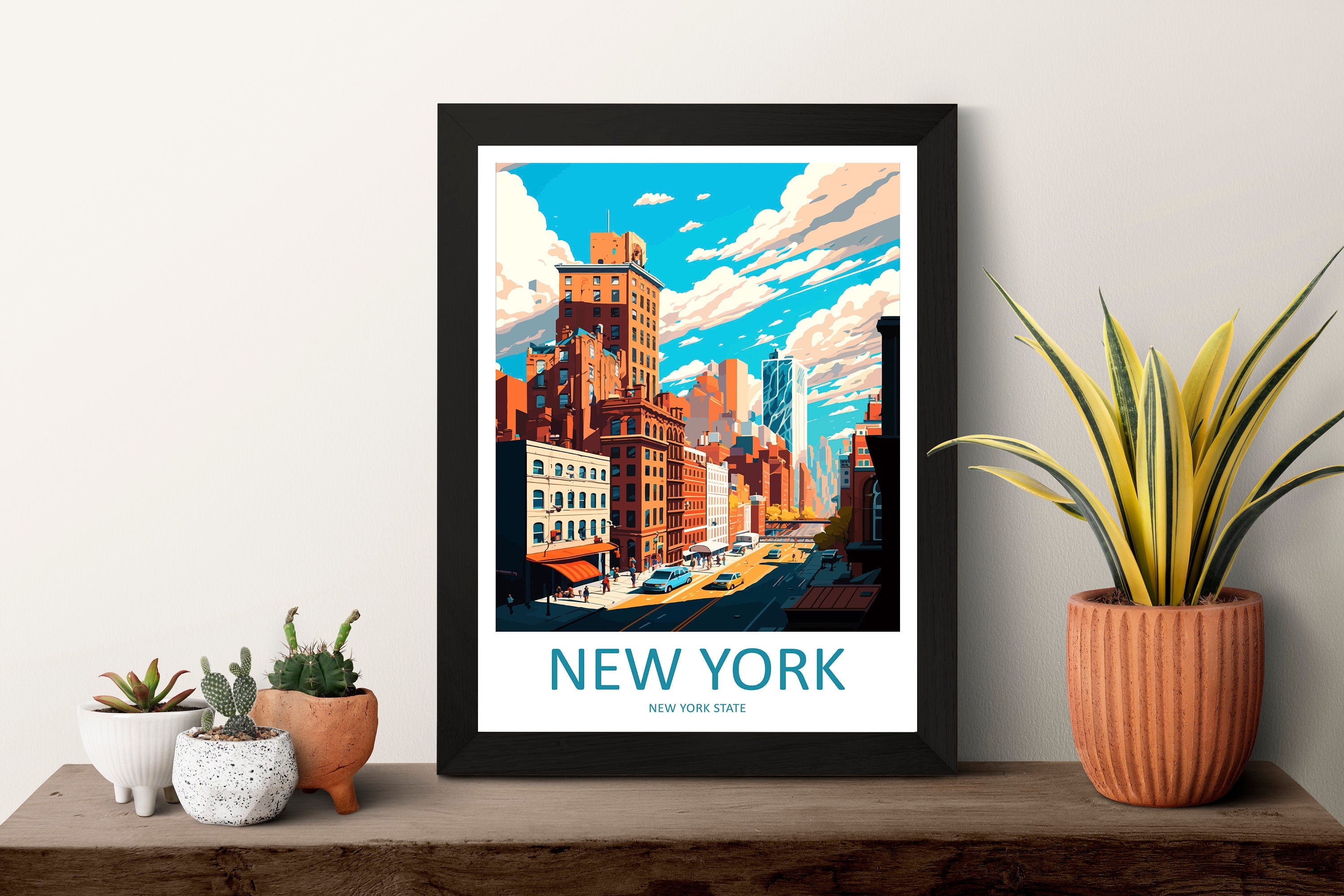 New York Travel Print