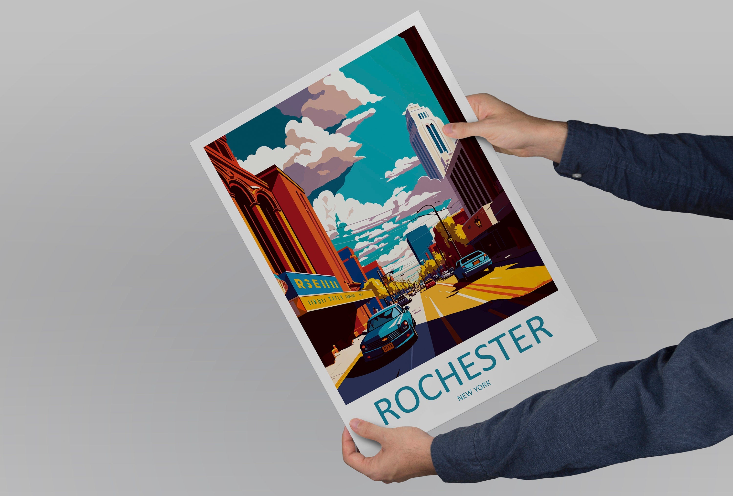 Rochester Travel Print