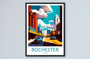 Rochester Travel Print