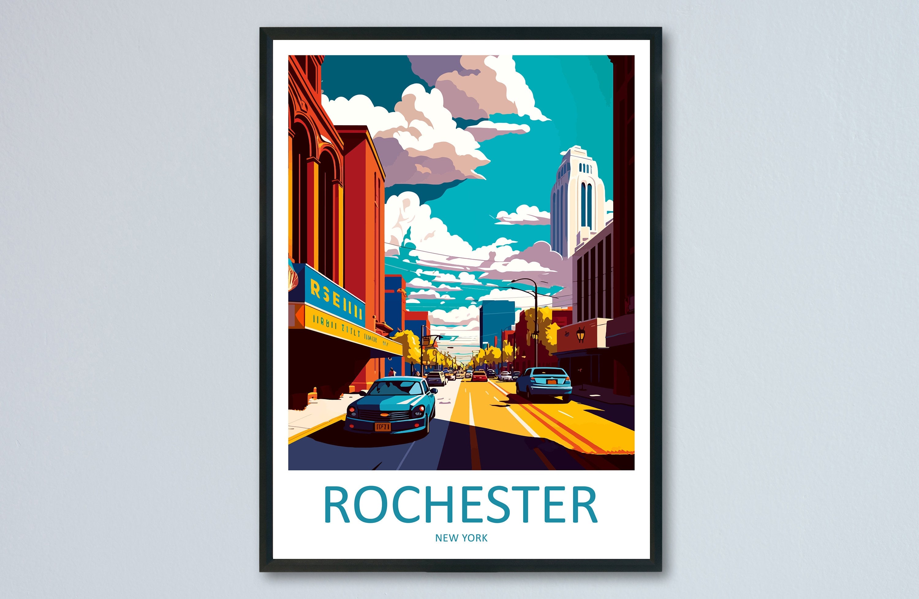 Rochester Travel Print