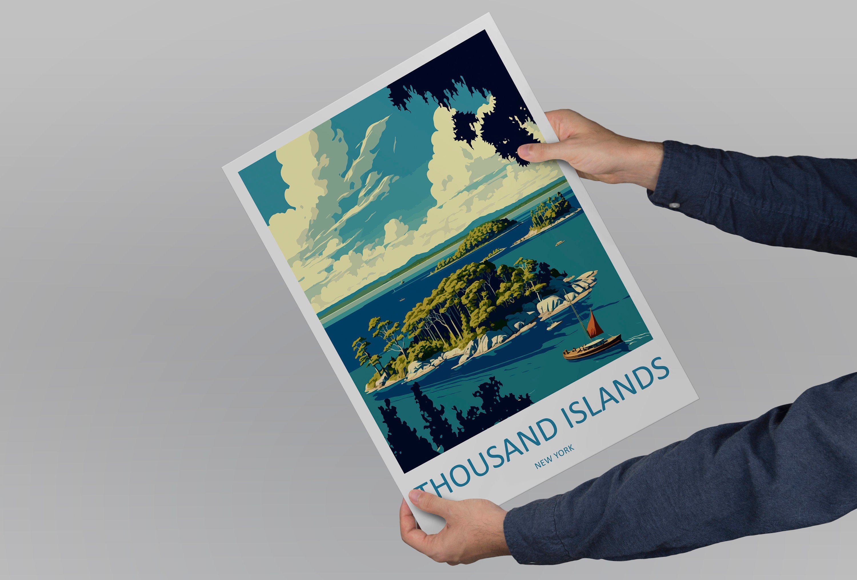 Thousand Islands Travel Print