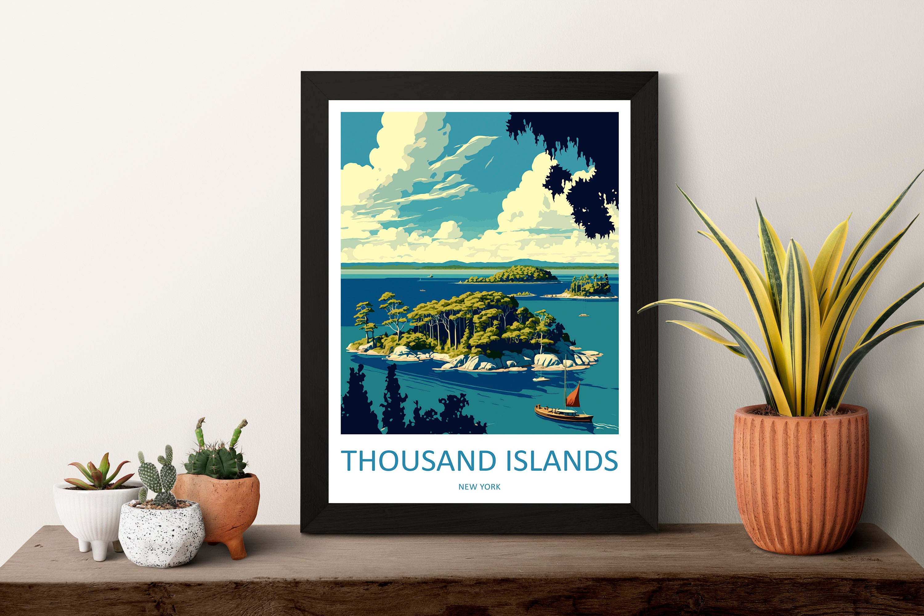 Thousand Islands Travel Print