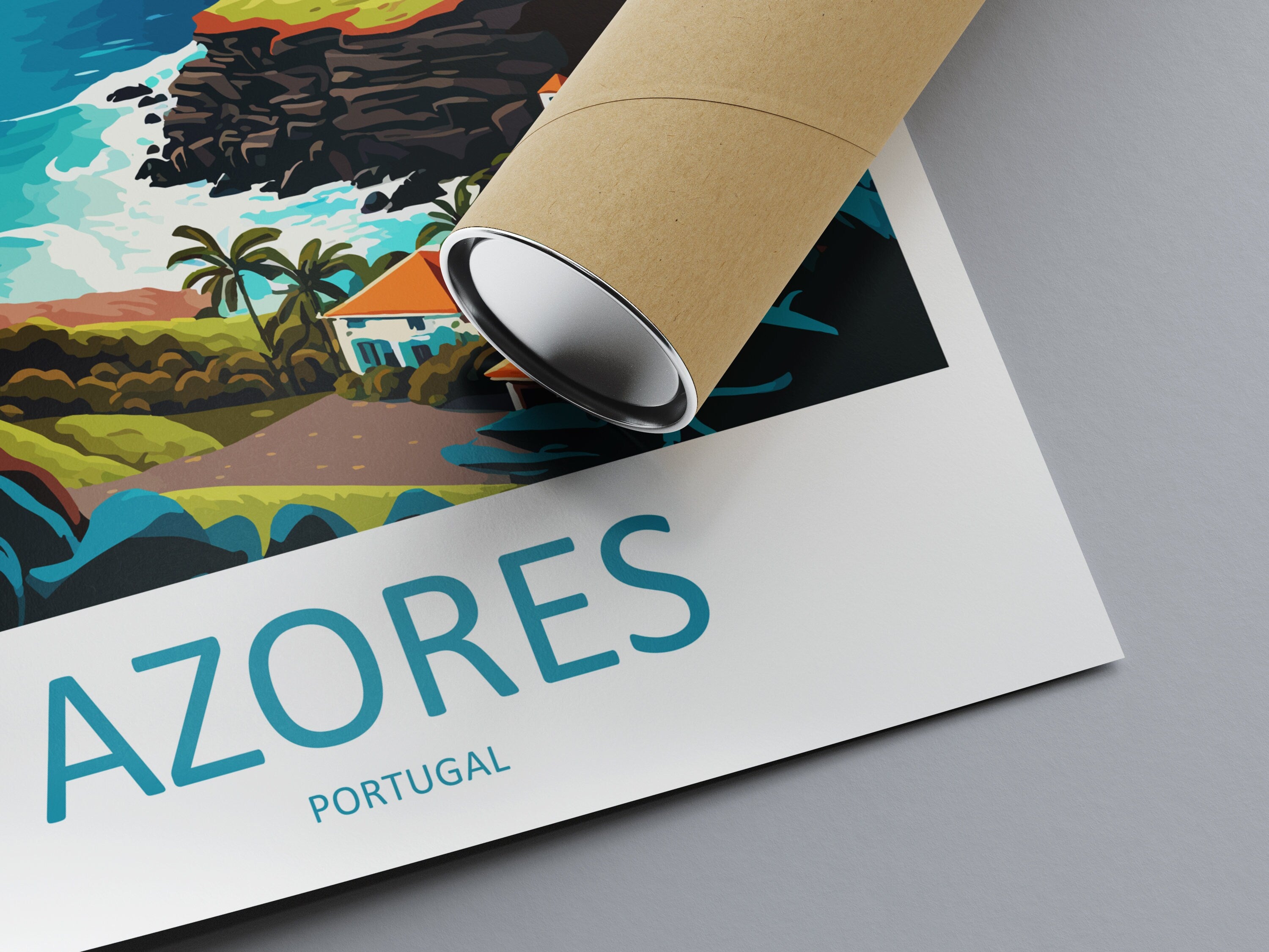 Azores Travel Print