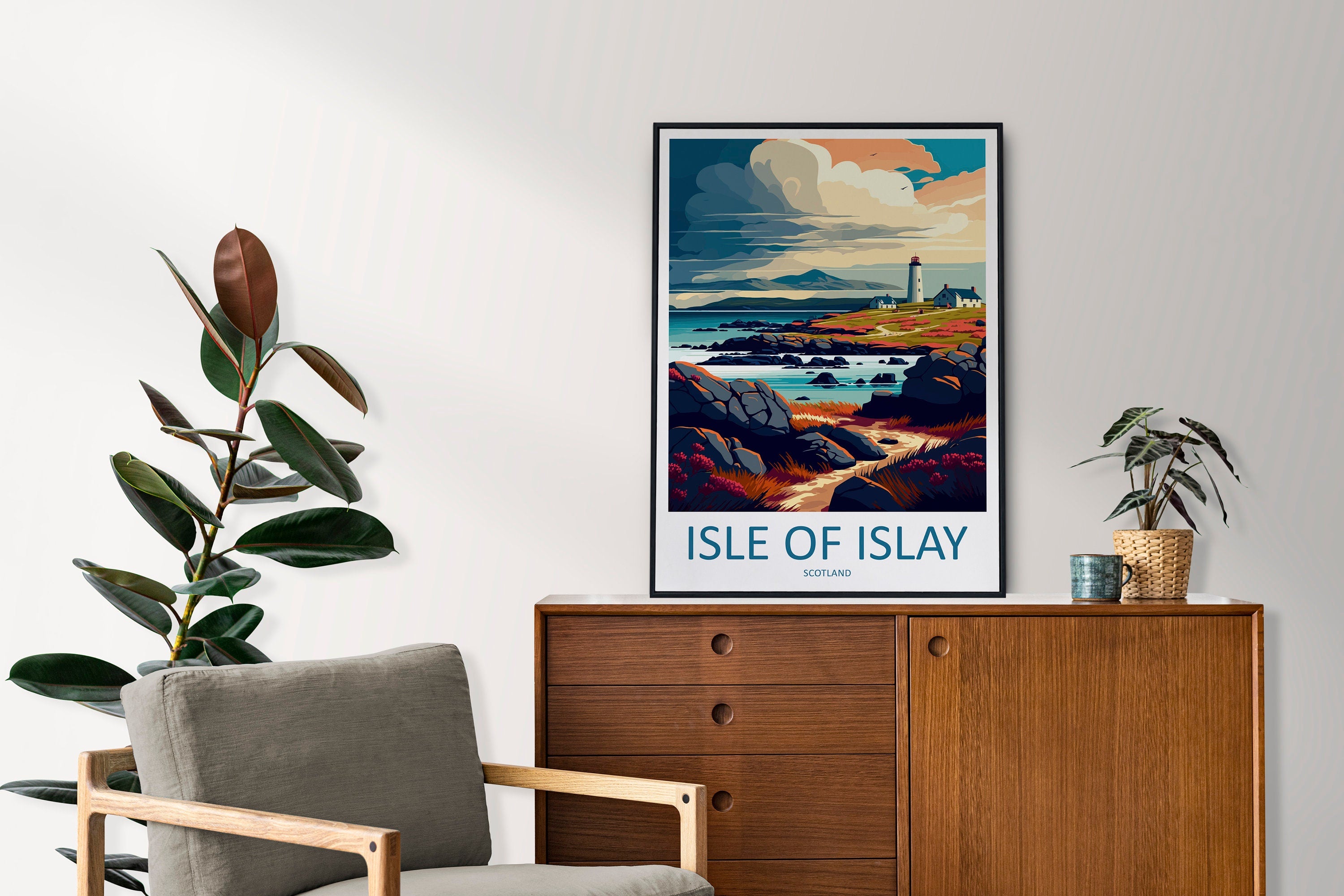 Isle Of Islay Travel Print