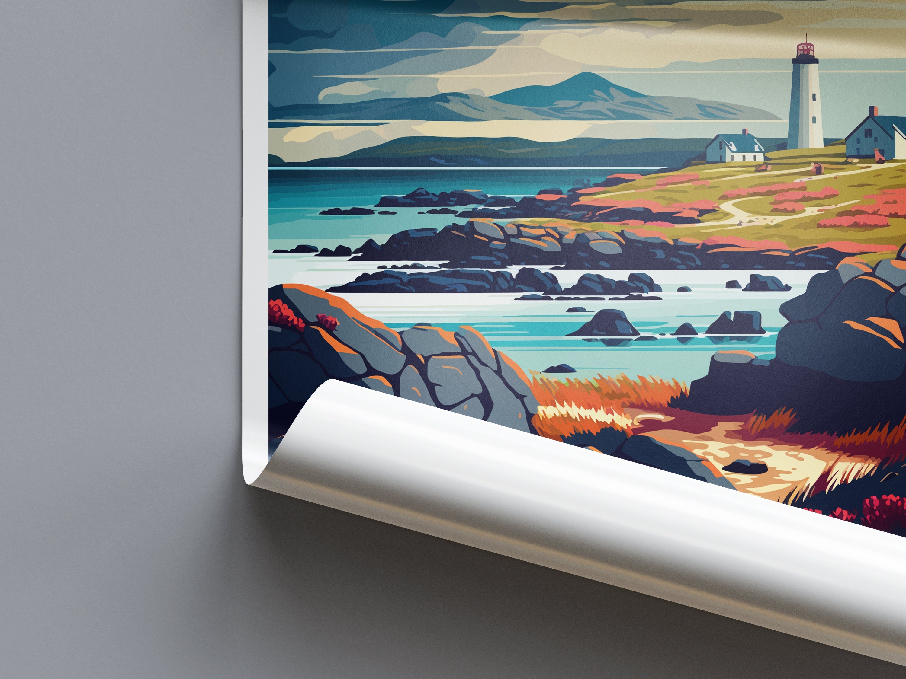 Isle Of Islay Travel Print