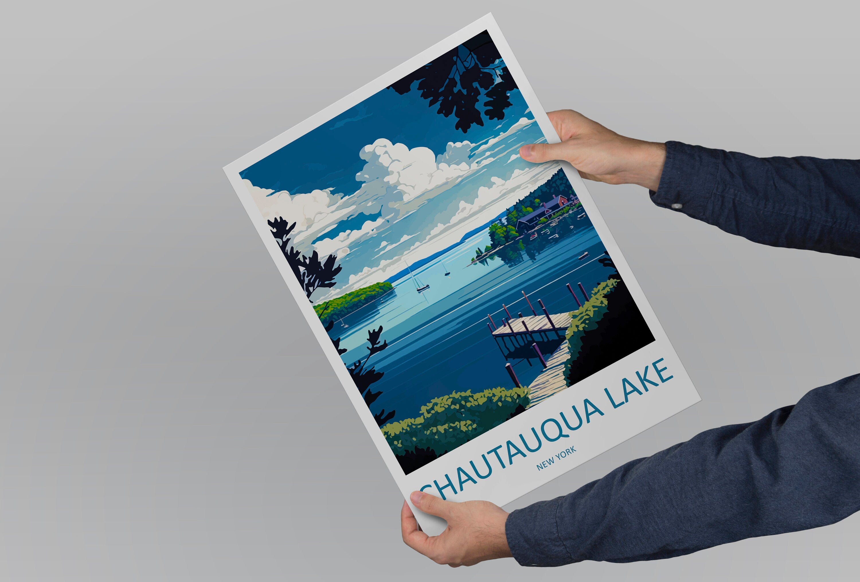 Chautauqua Lake Travel Print